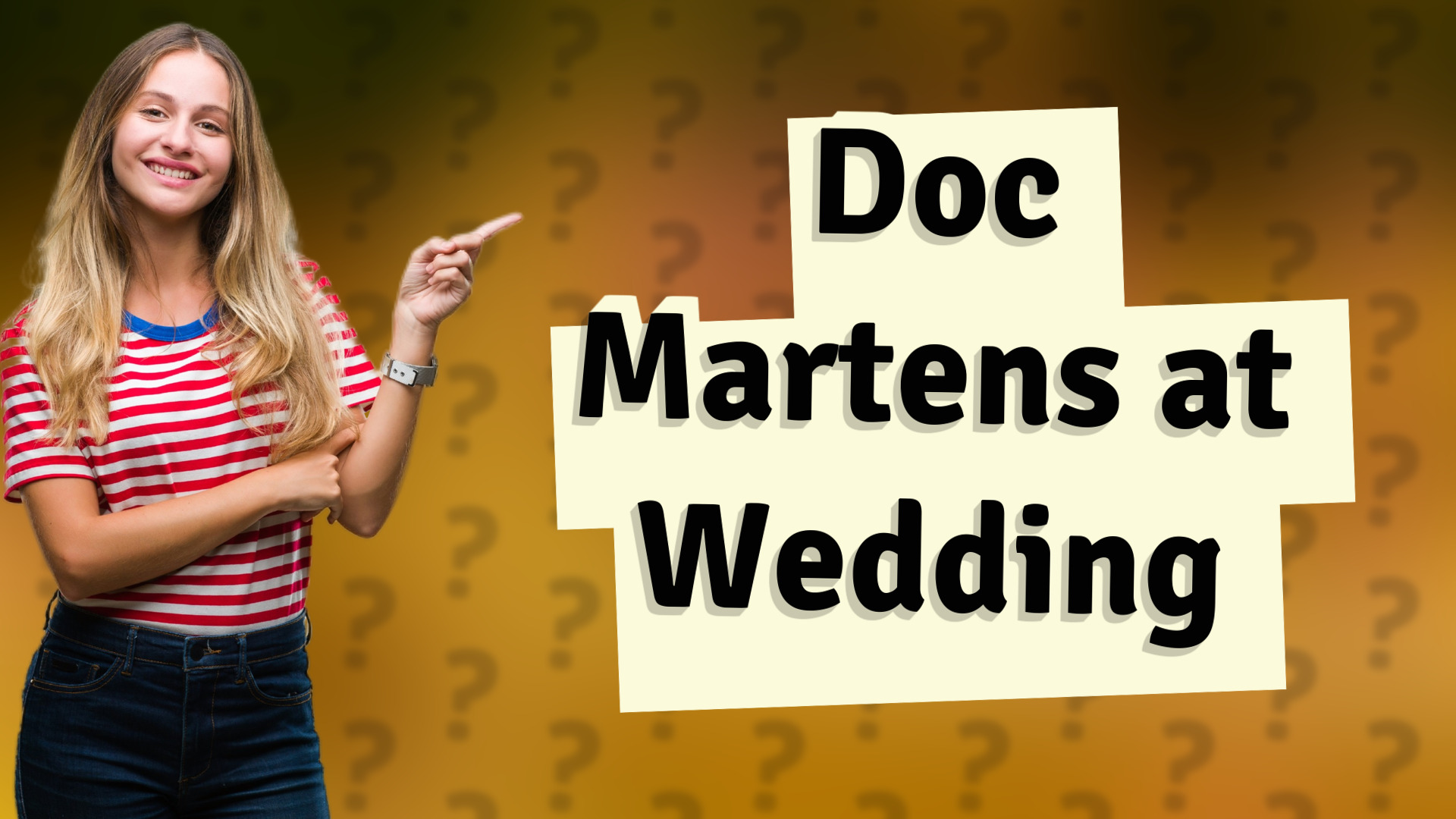 Doc Martens at Wedding