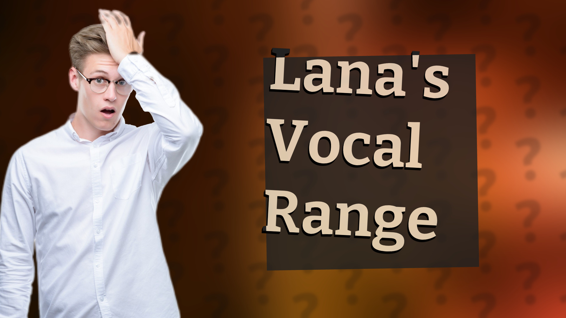 Lana's Vocal Range