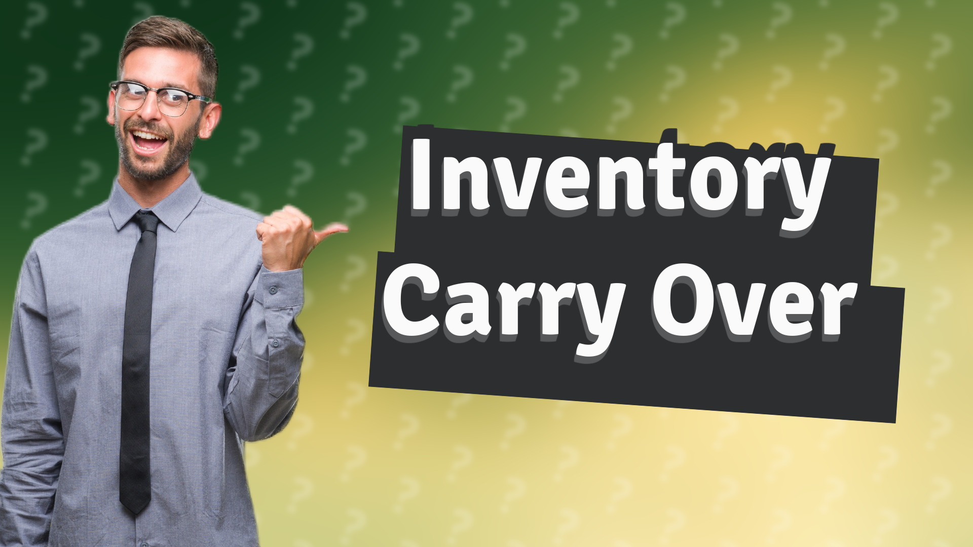 Inventory Carry Over