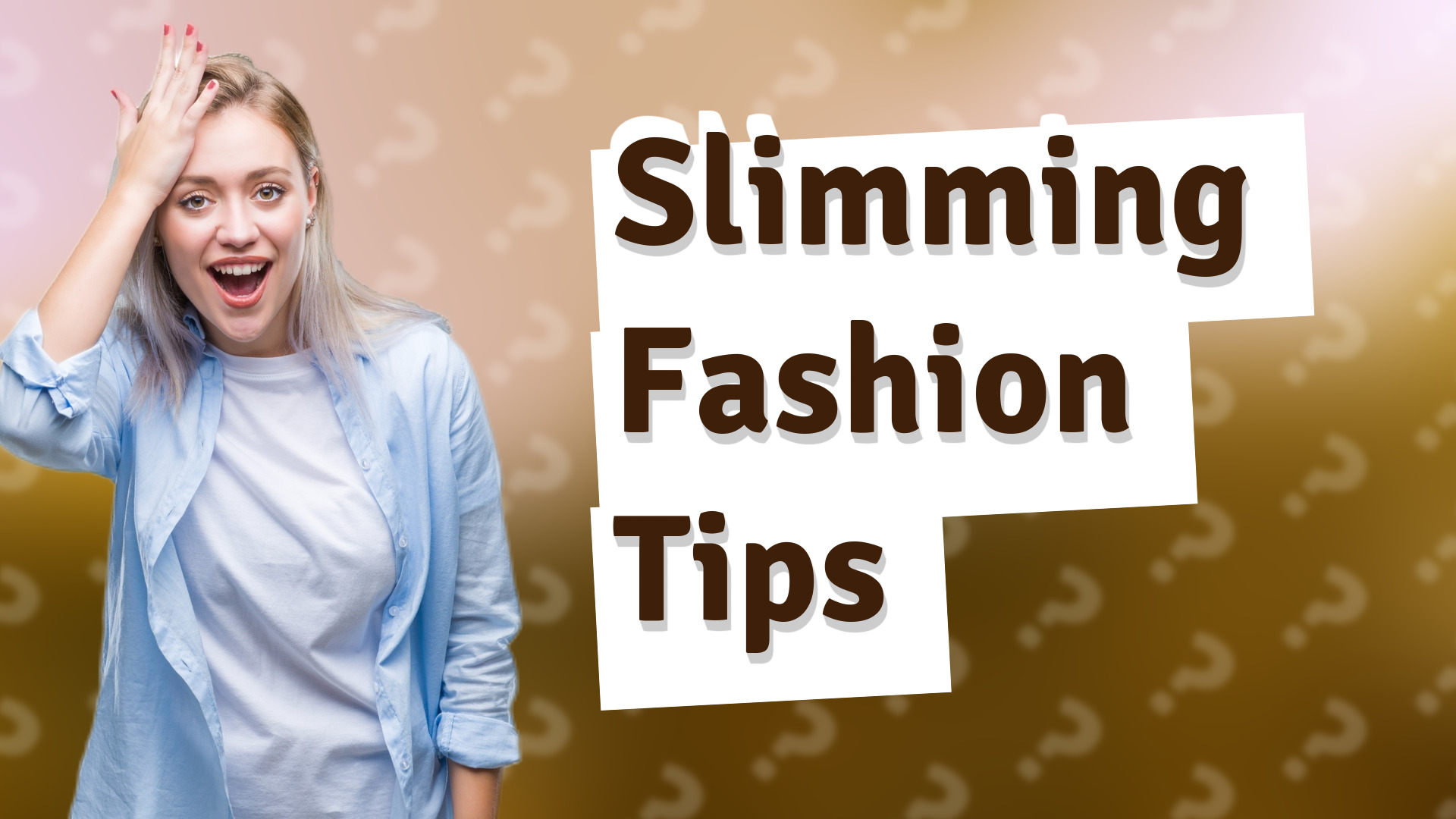 Slimming Fashion Tips