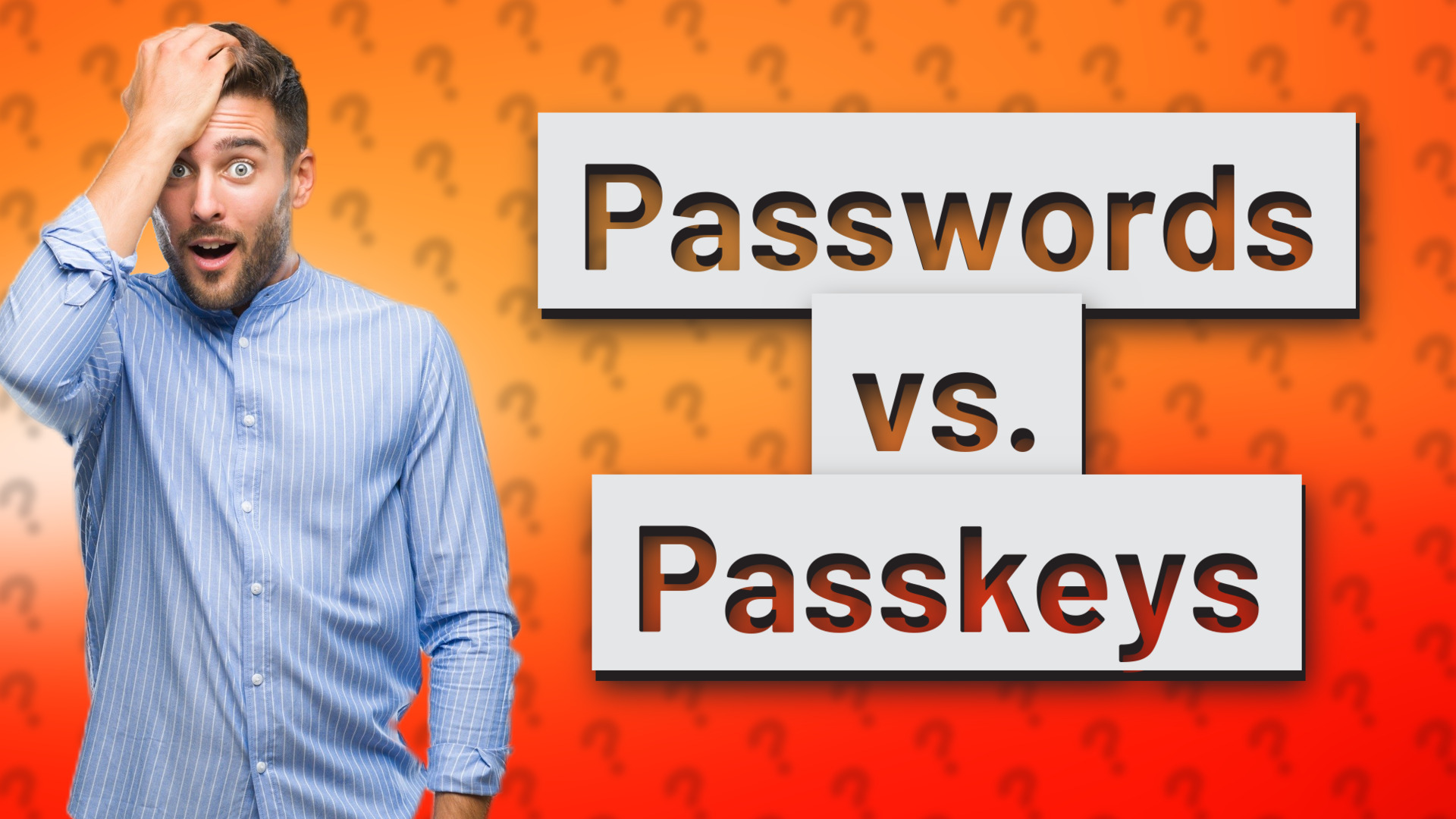 Passwords vs. Passkeys