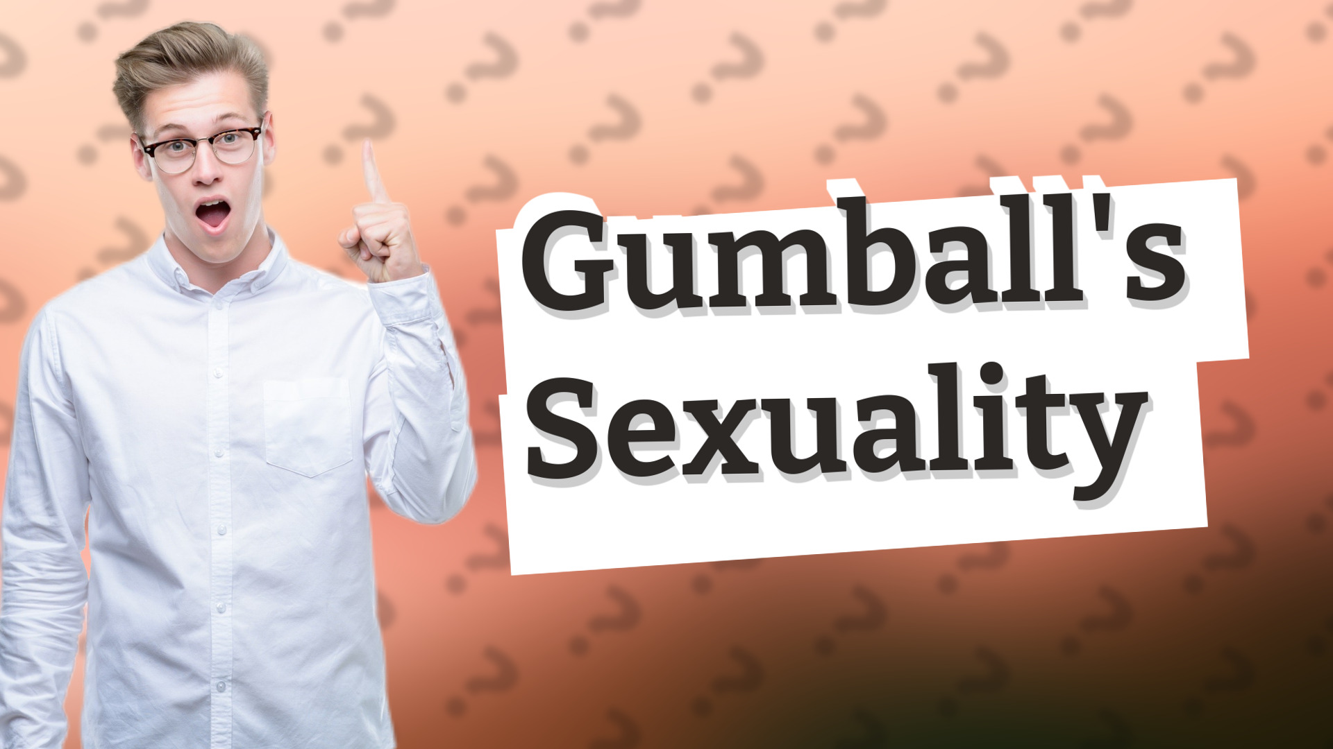 Gumball's Sexuality