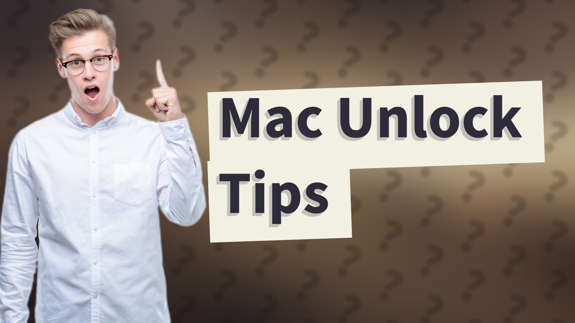 Mac Unlock Tips
