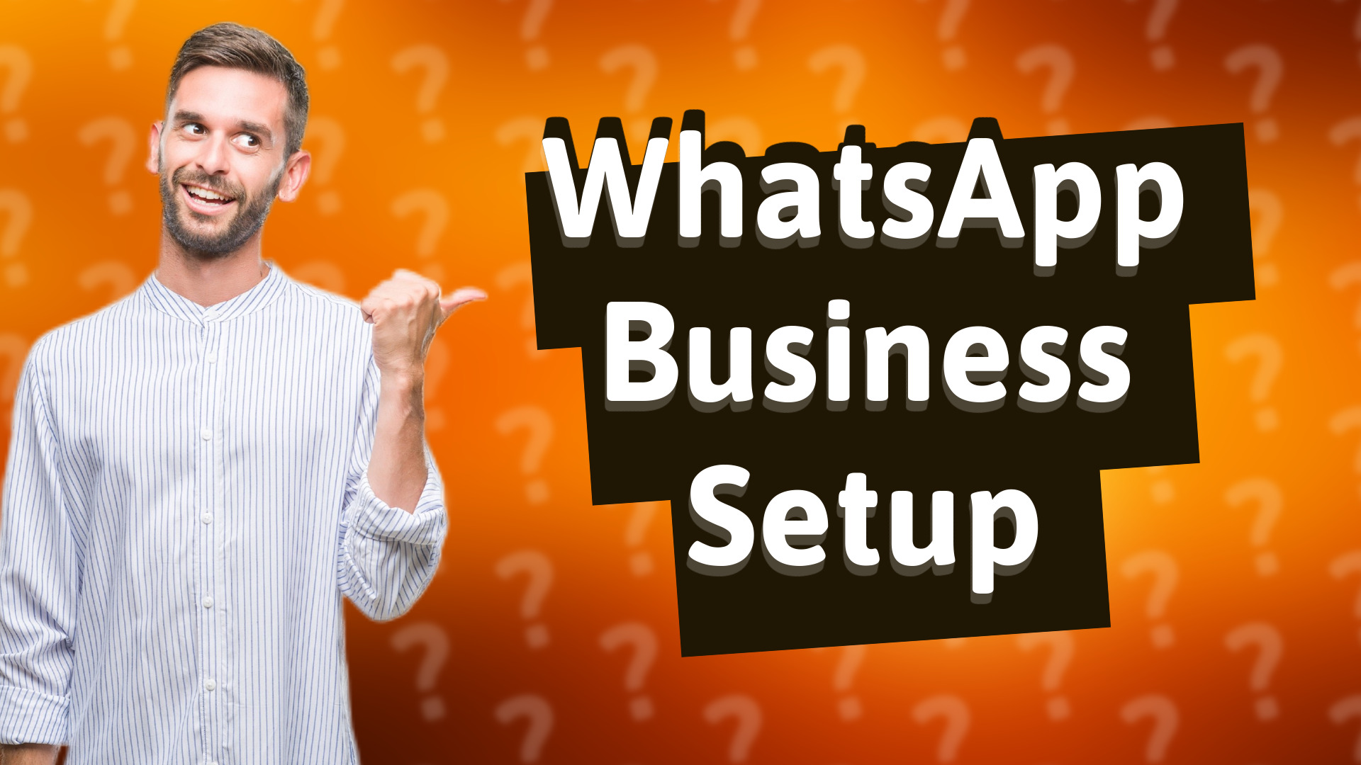 WhatsApp Business Setup