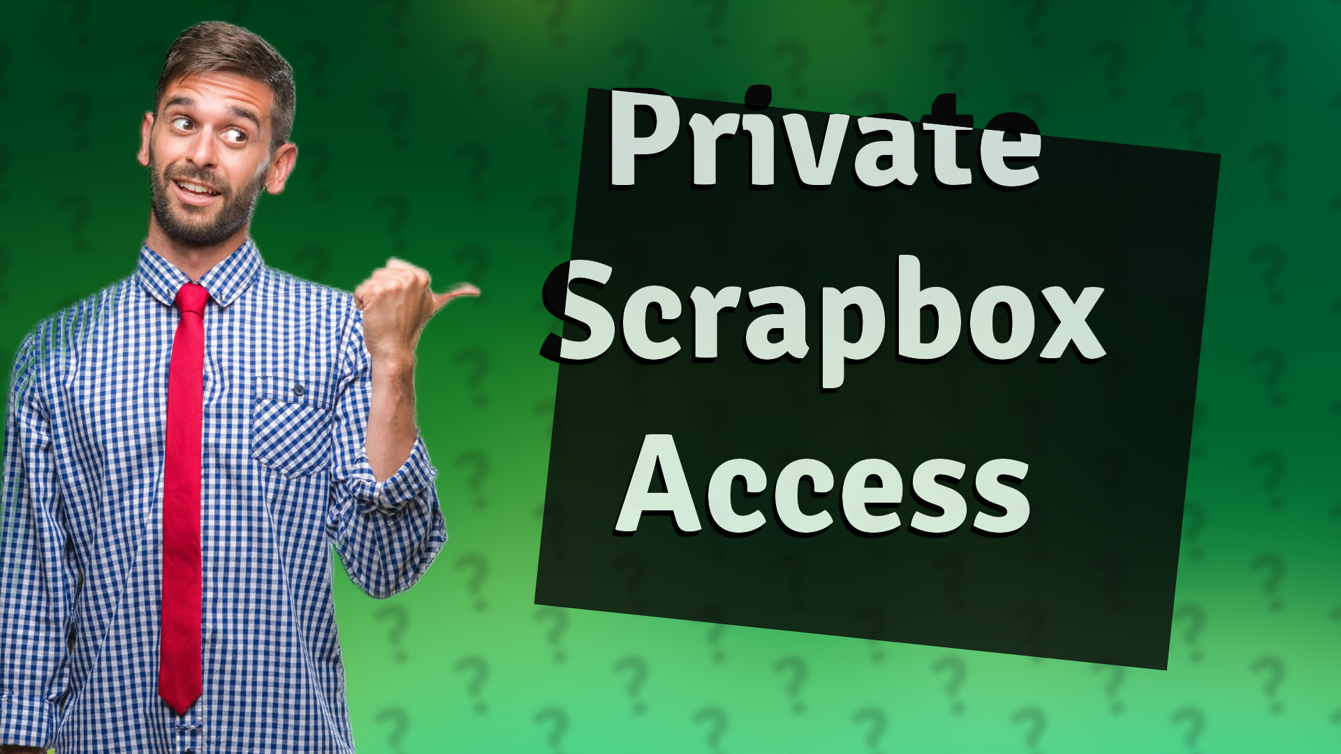 Private Scrapbox Access