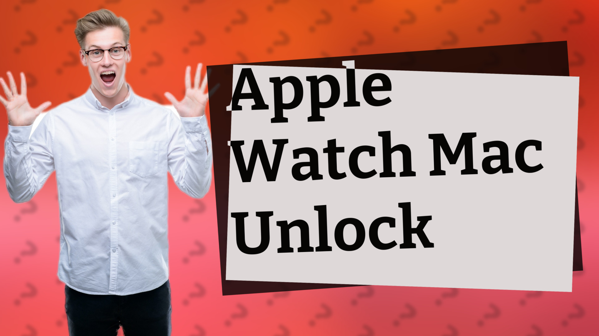 Apple Watch Mac Unlock