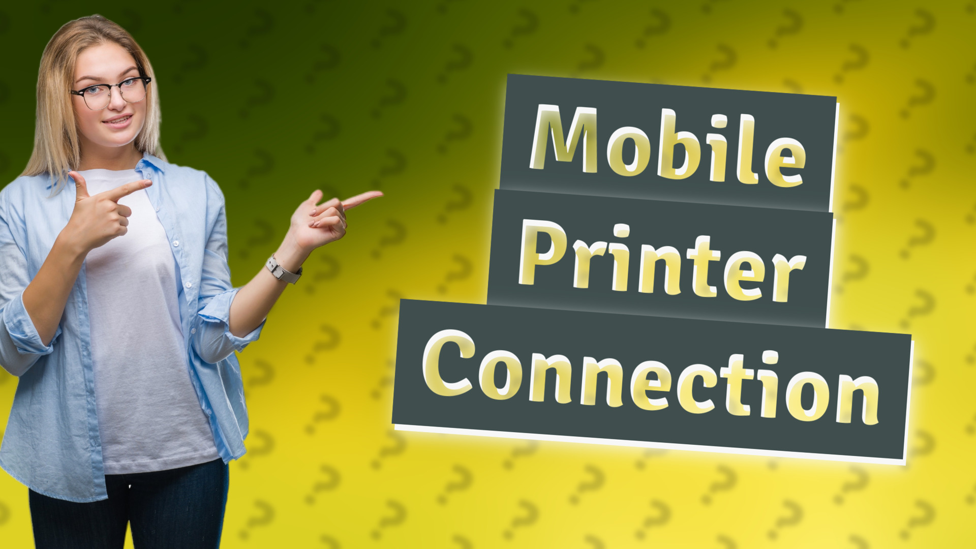 Mobile Printer Connection