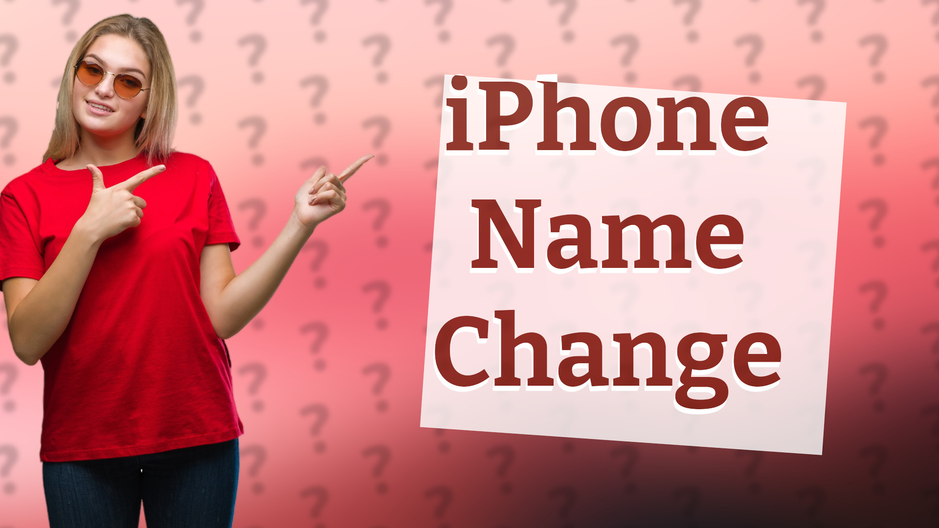 iPhone Name Change