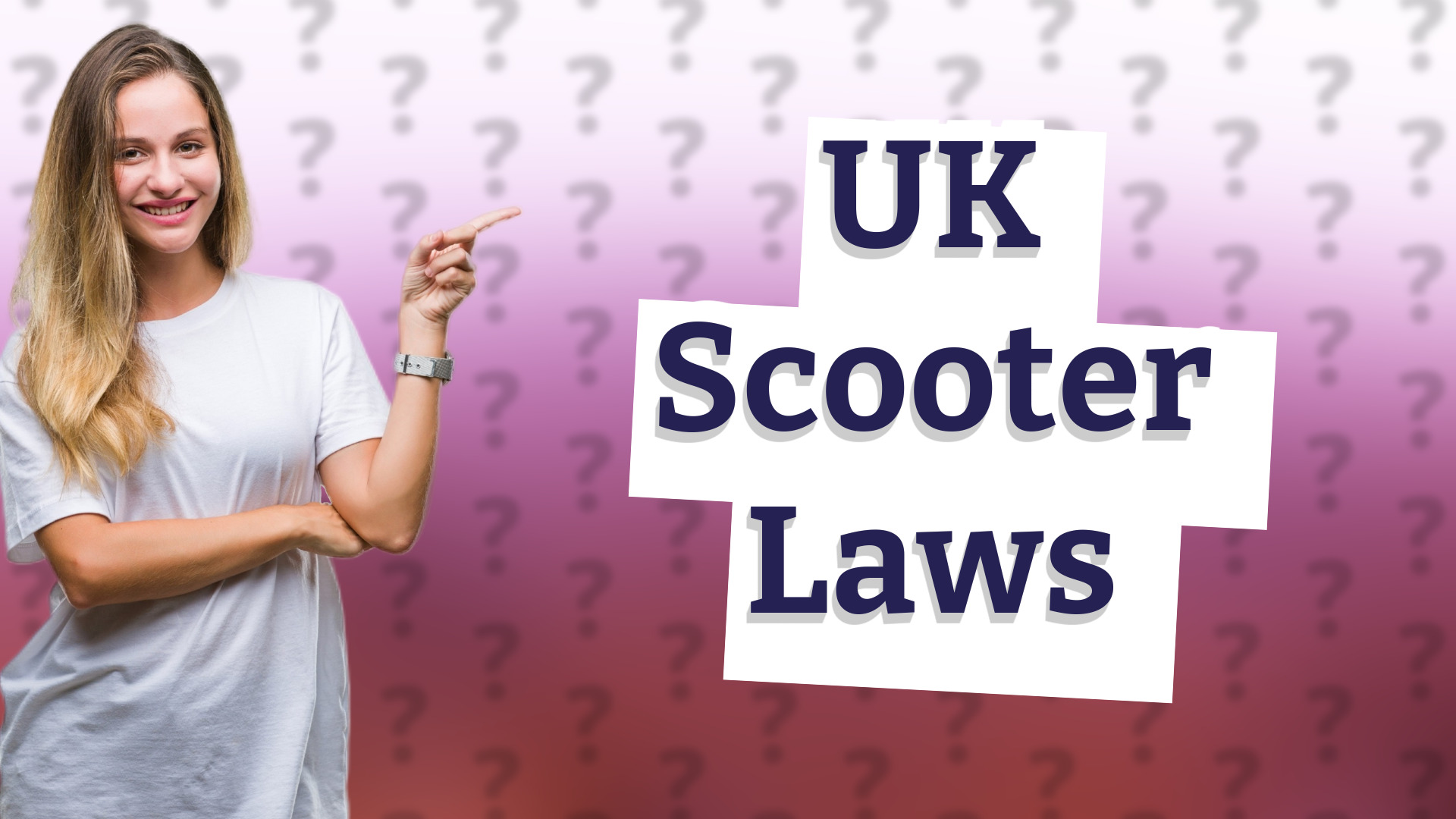 UK Scooter Laws