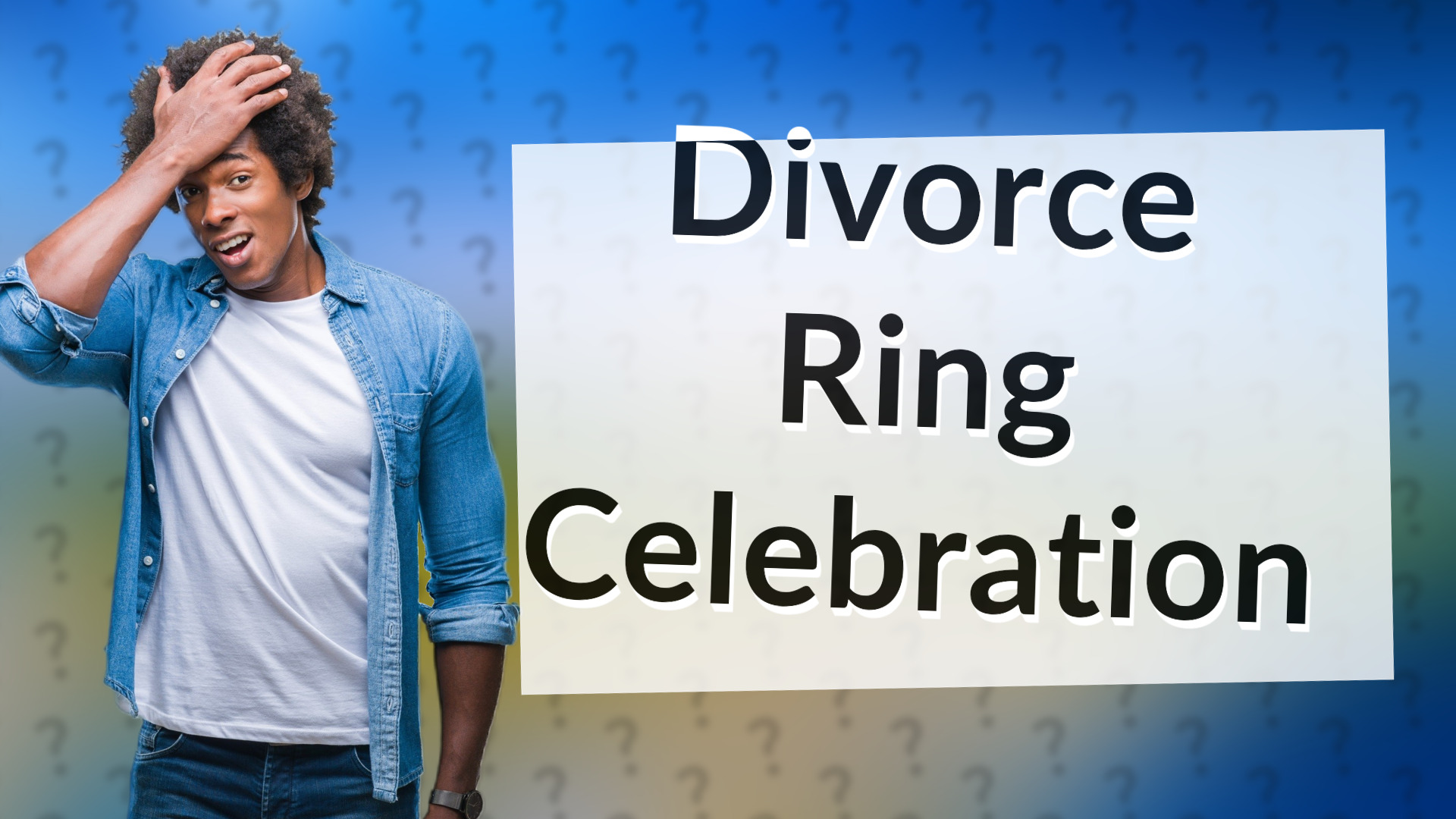 Divorce Ring Celebration