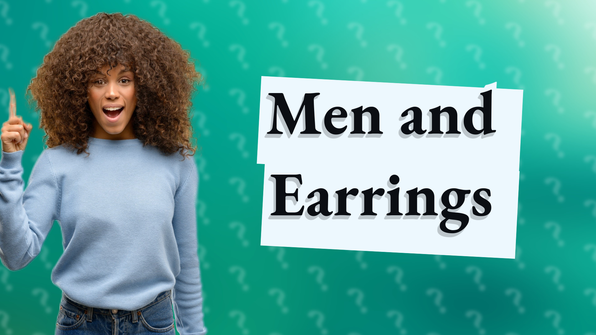 Men and Earrings