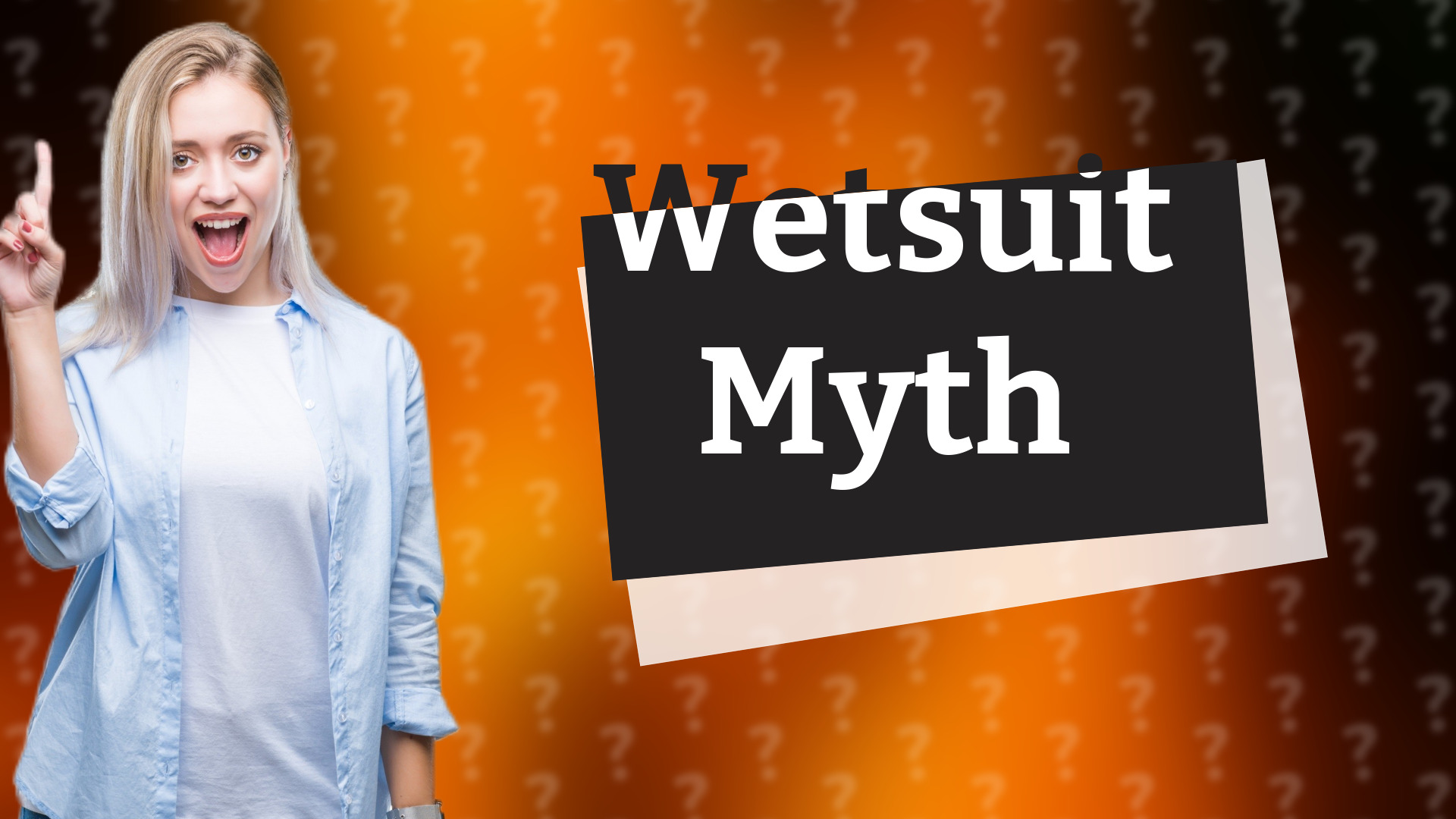 Wetsuit Myth