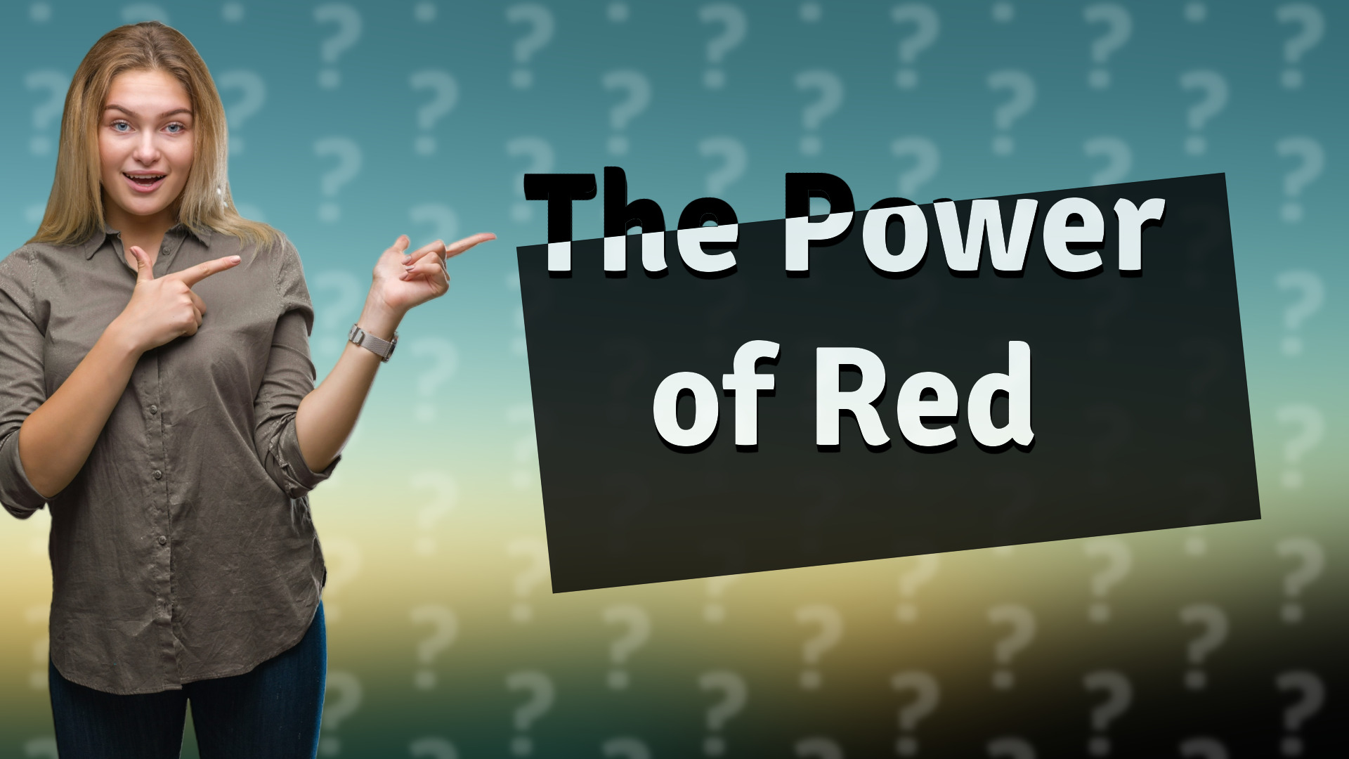 The Power of Red