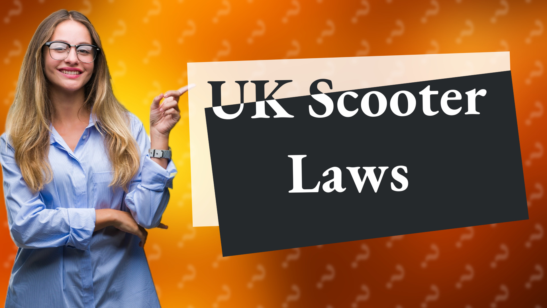 UK Scooter Laws