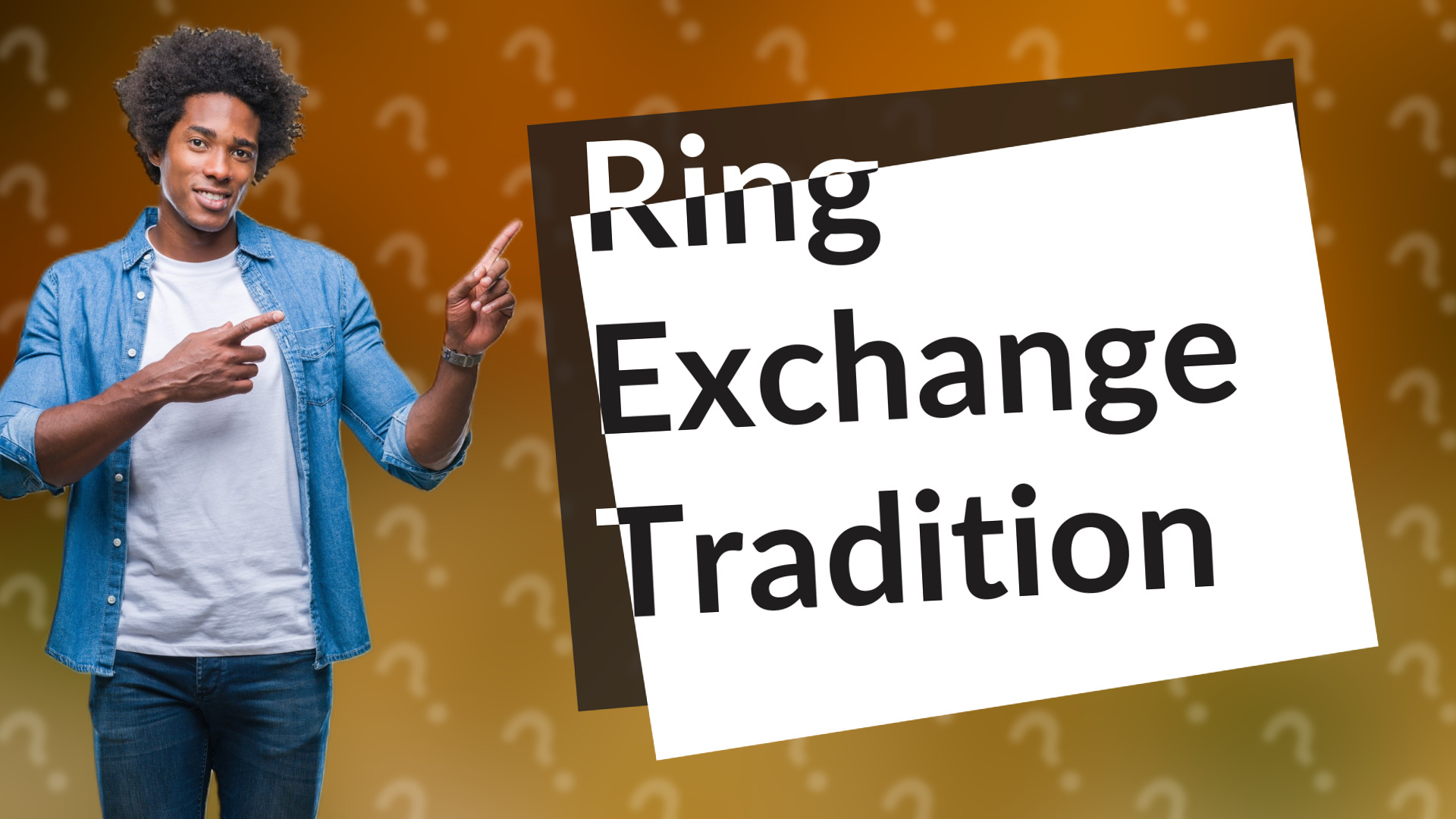 Ring Exchange Tradition