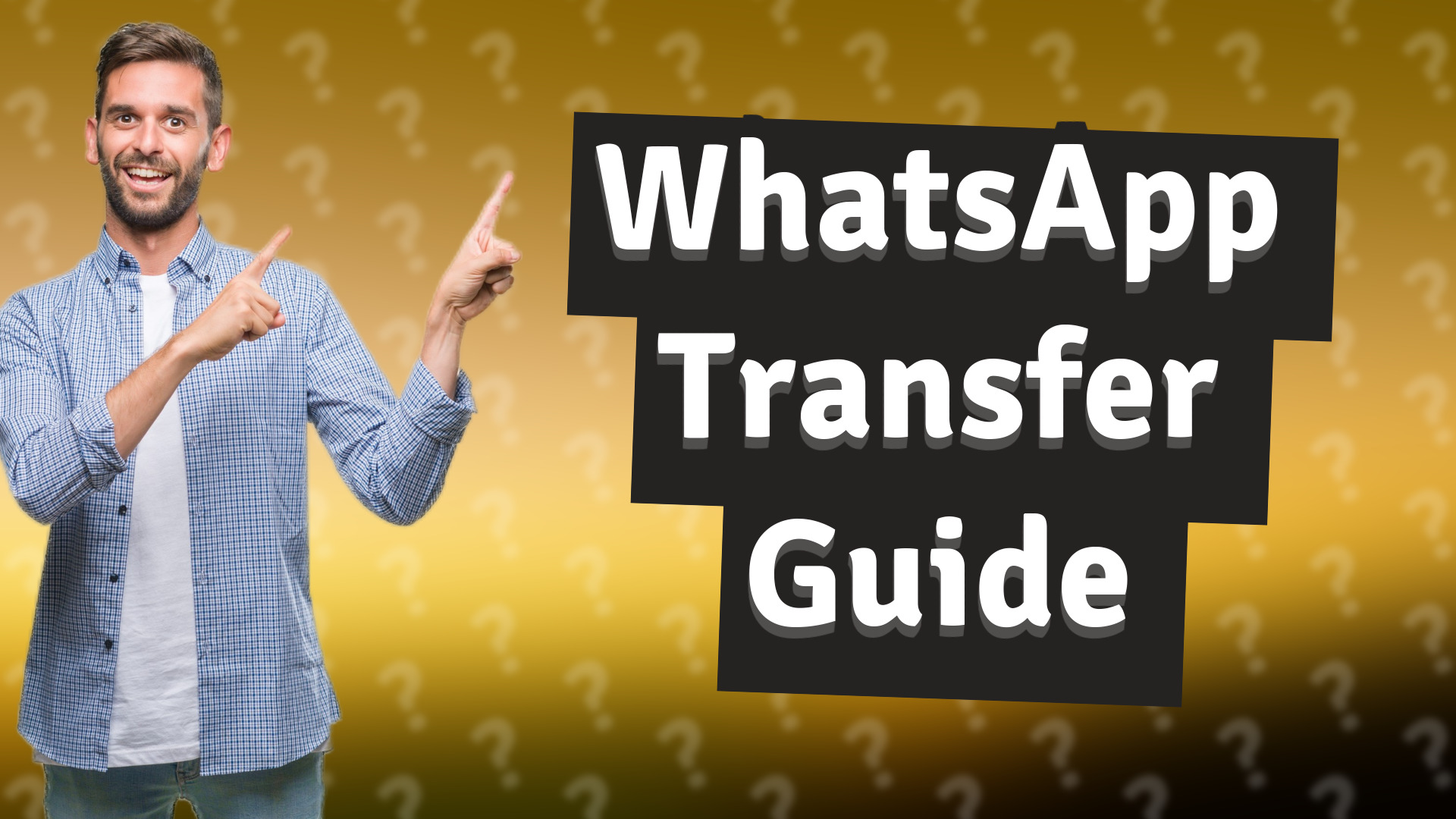WhatsApp Transfer Guide