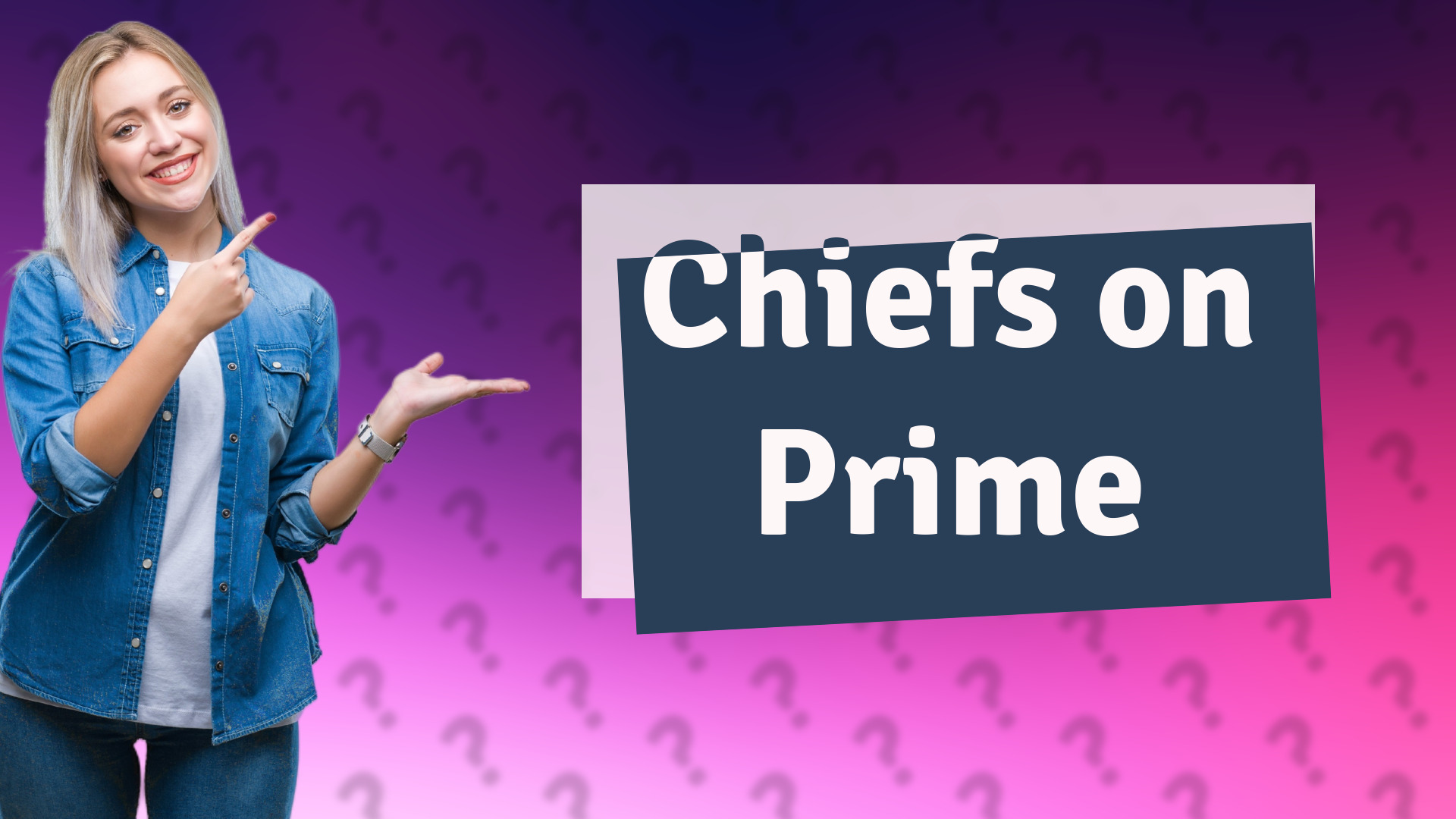 Chiefs on Prime