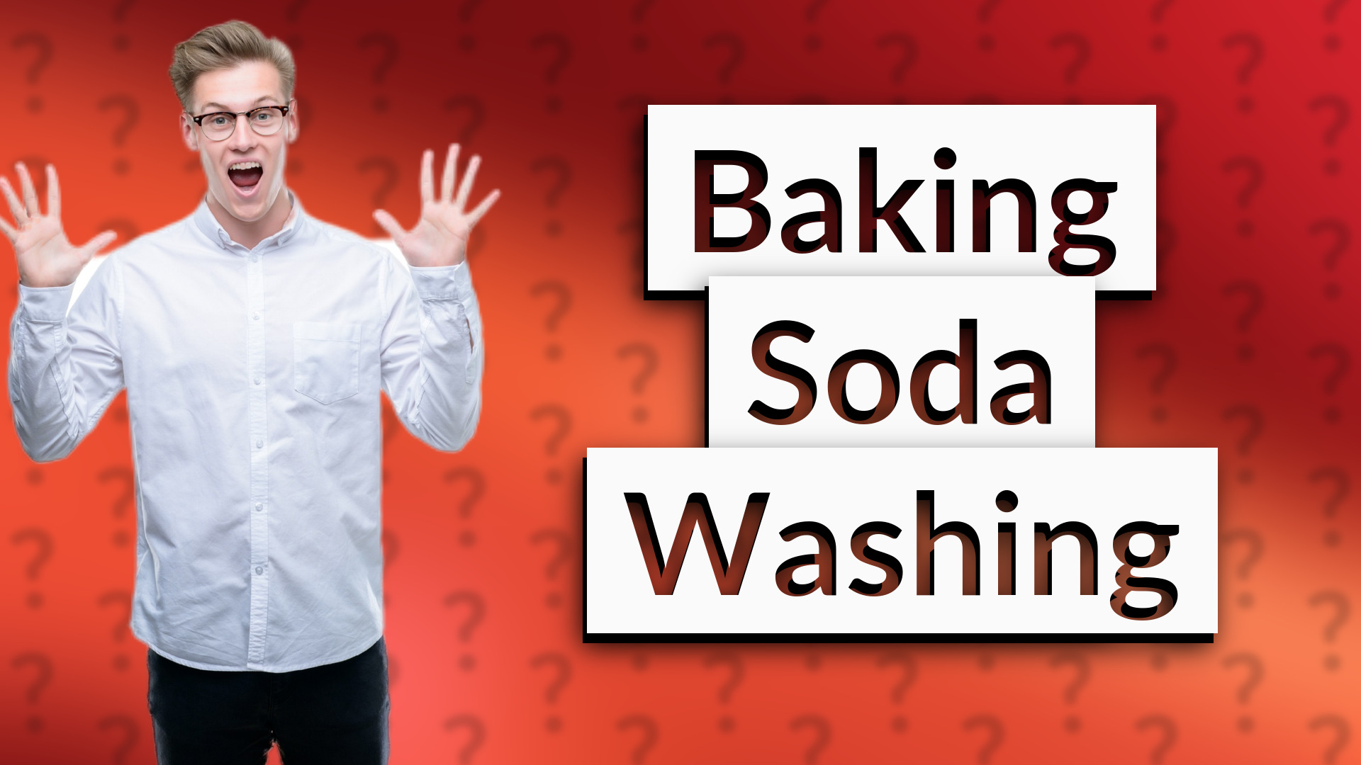 Baking Soda Washing
