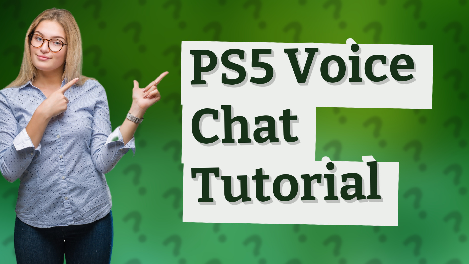 PS5 Voice Chat Tutorial