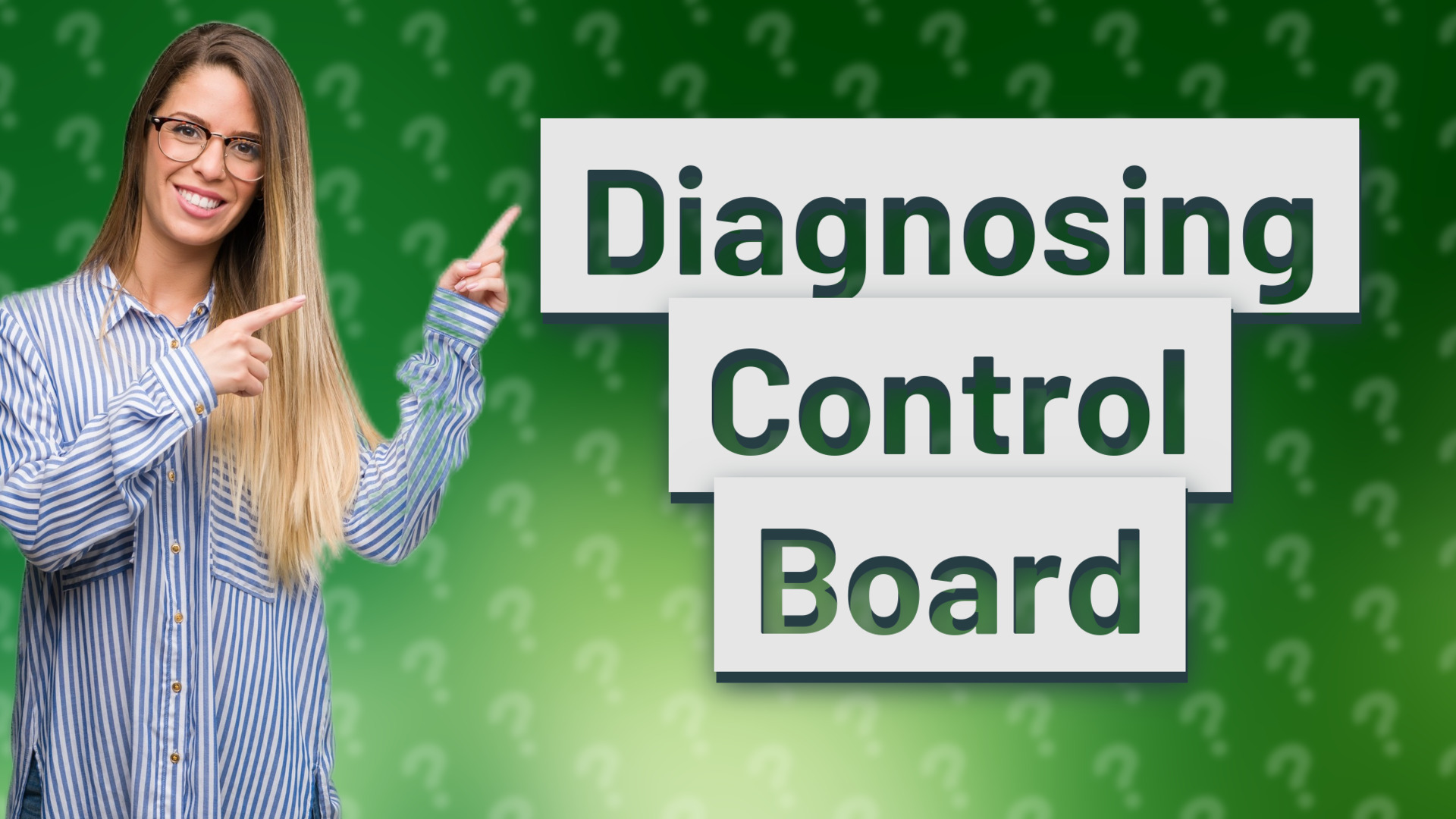 Diagnosing Control Board