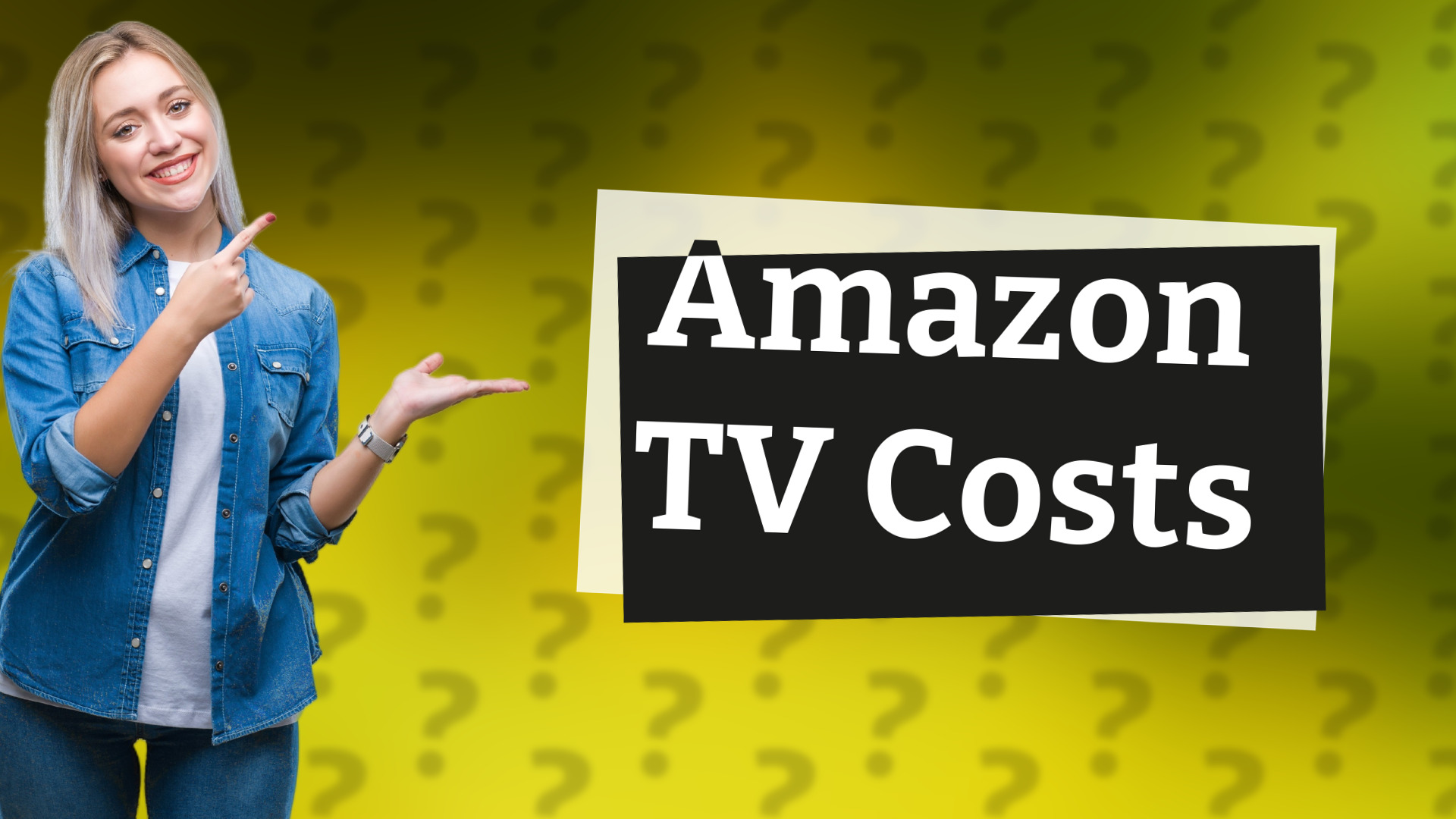 Amazon TV Costs