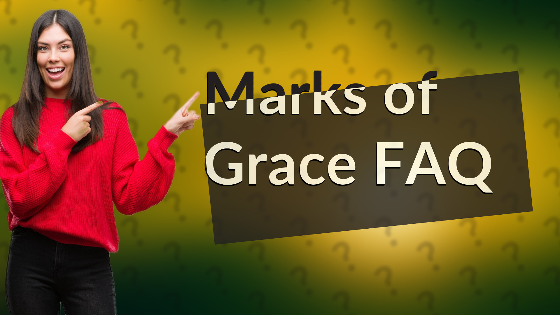 Marks of Grace FAQ