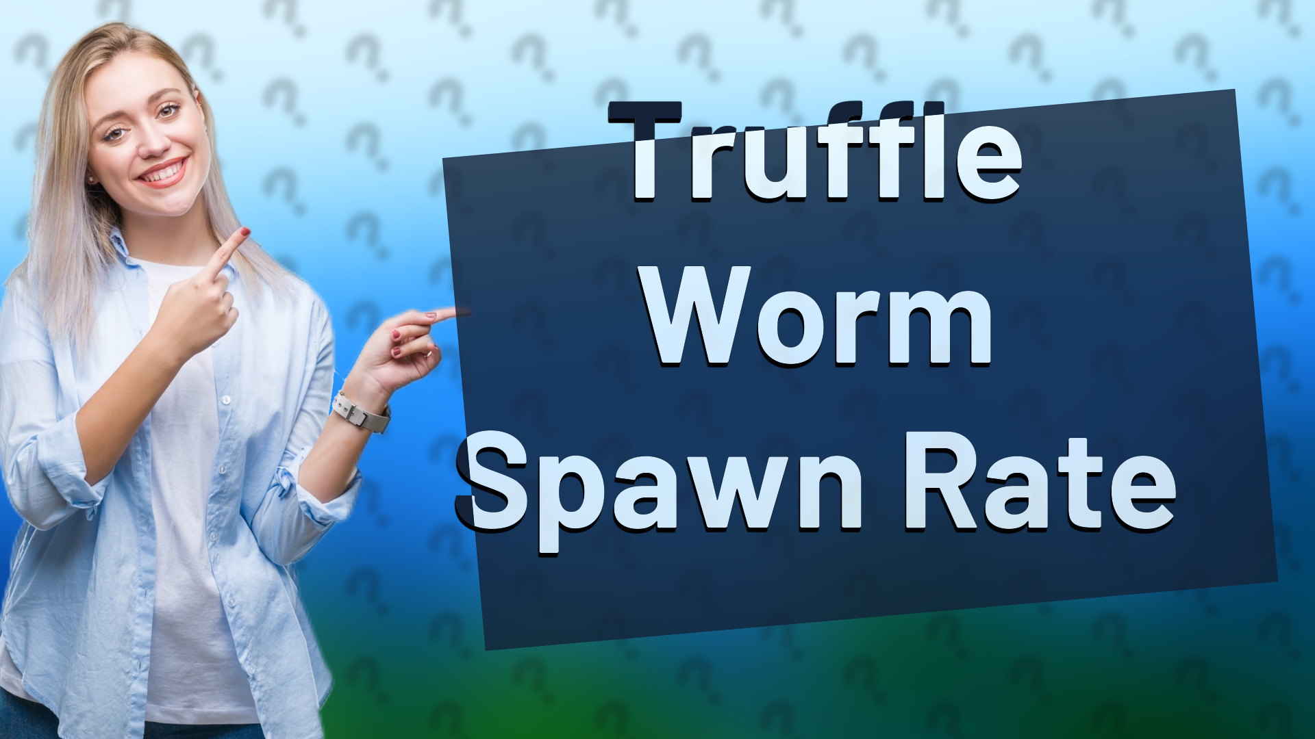 Truffle Worm Spawn Rate