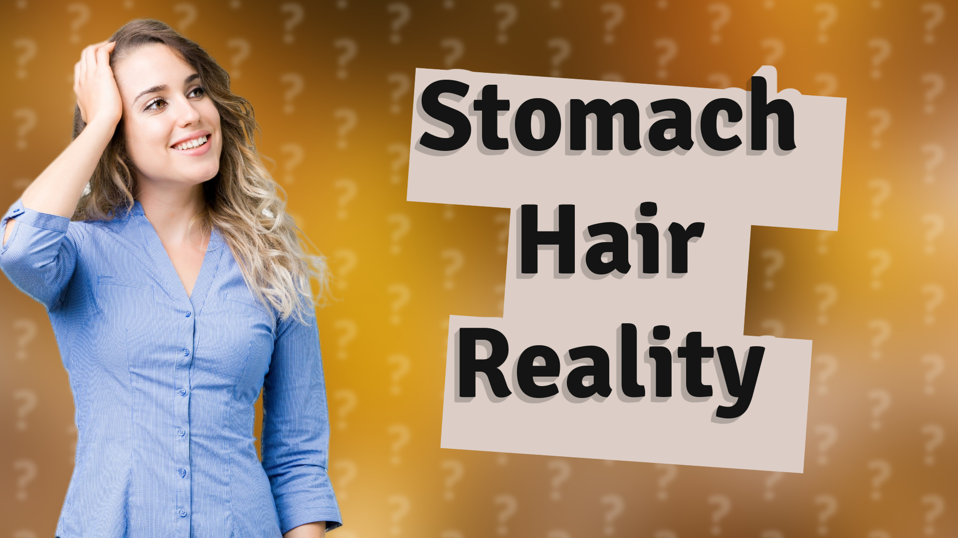 Stomach Hair Reality