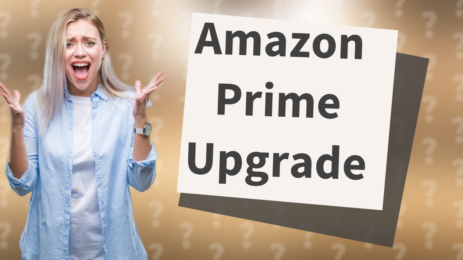Amazon Prime Upgrade