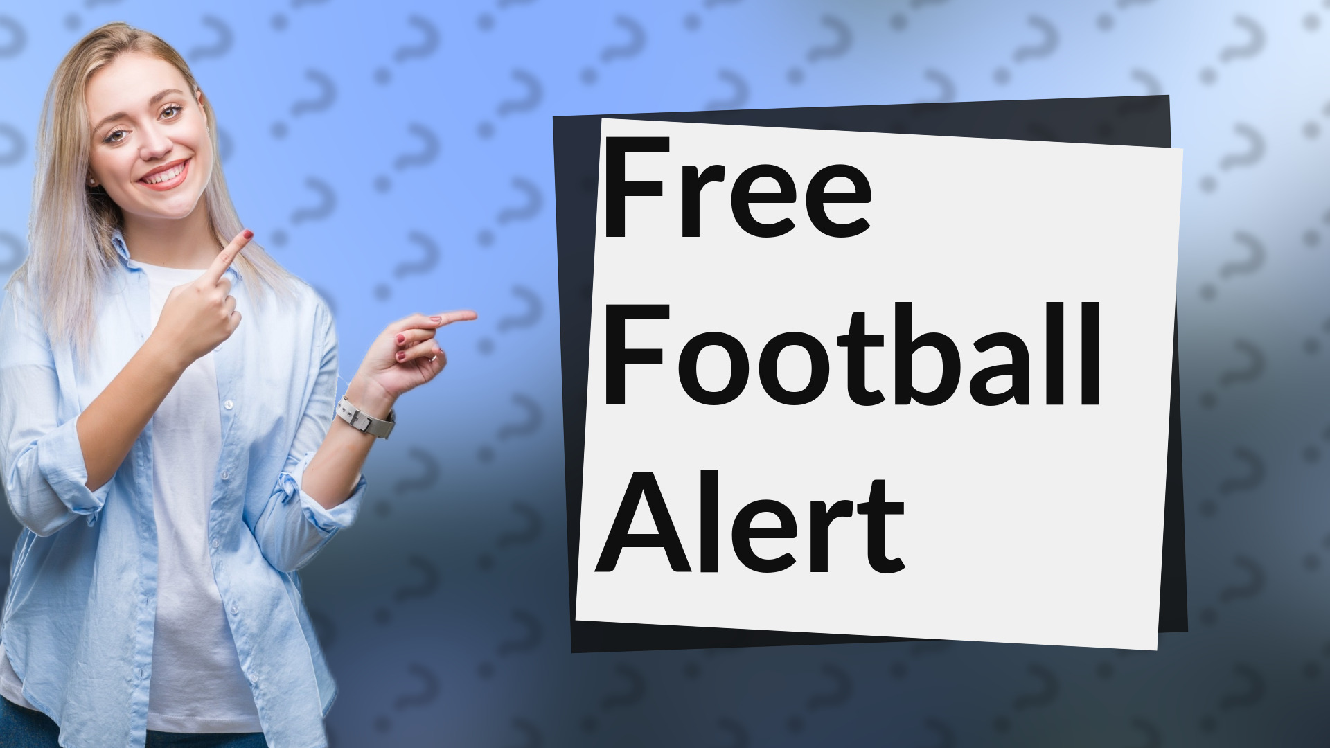 Free Football Alert