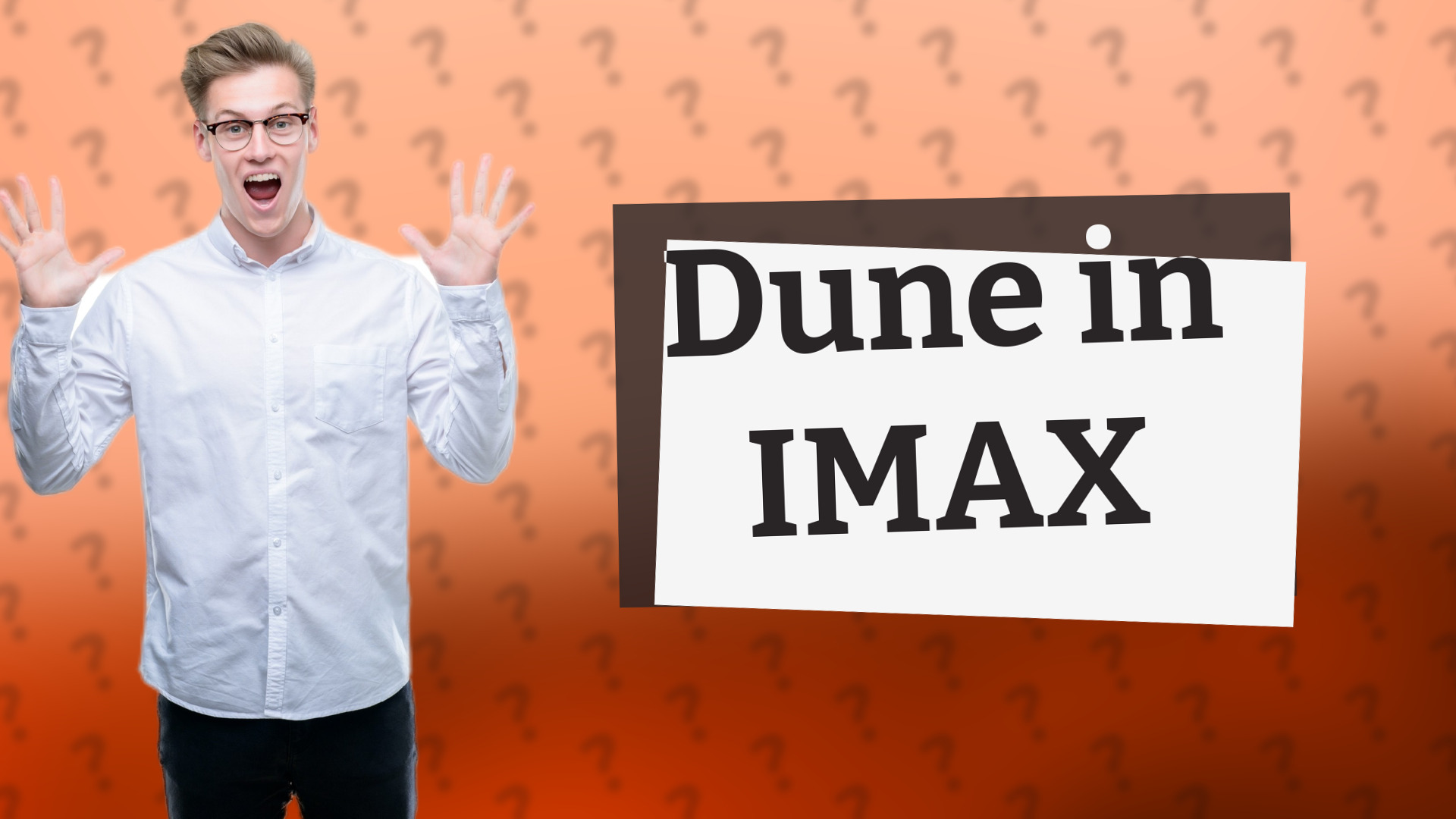 Dune in IMAX