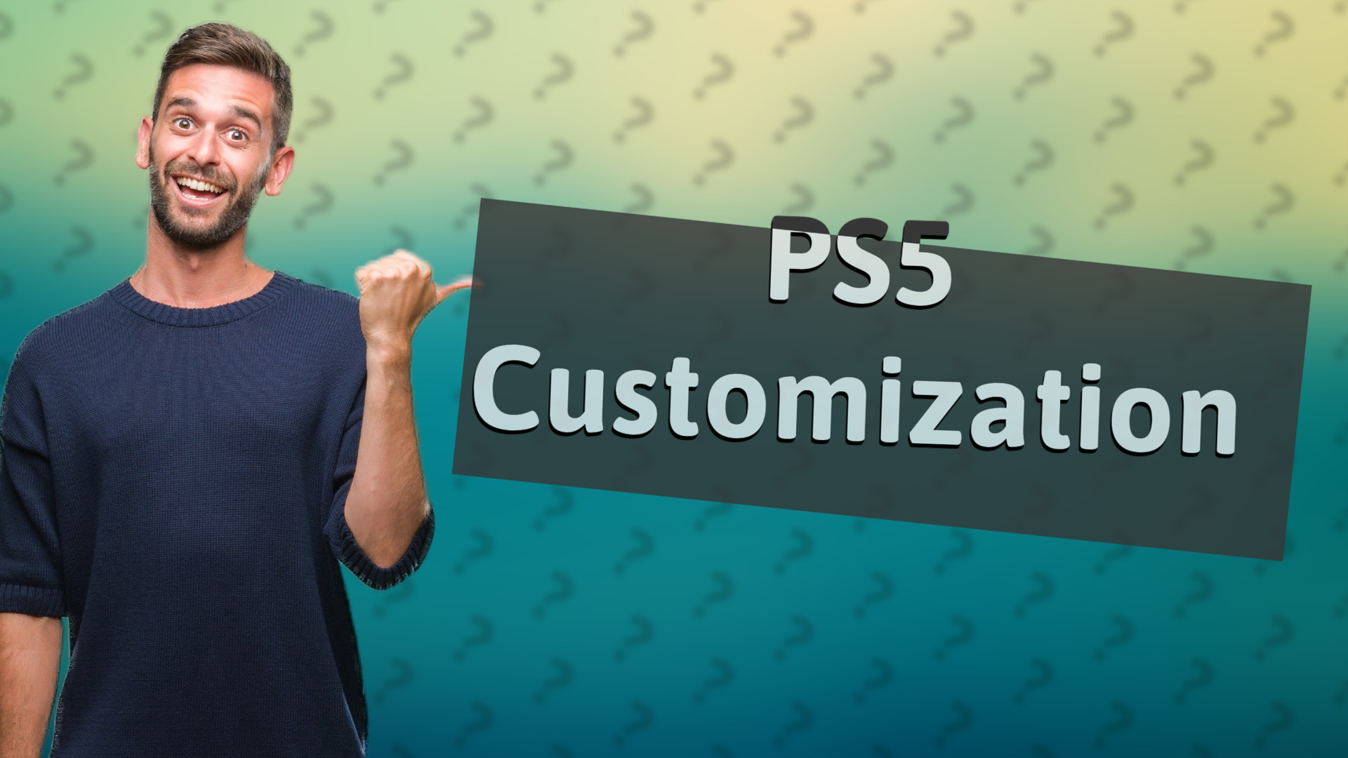PS5 Customization