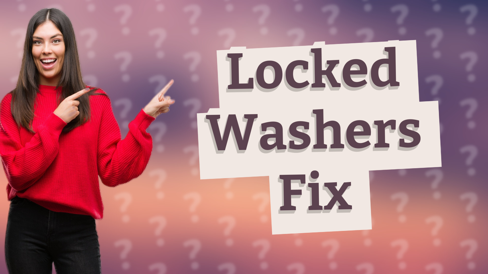 Locked Washers Fix