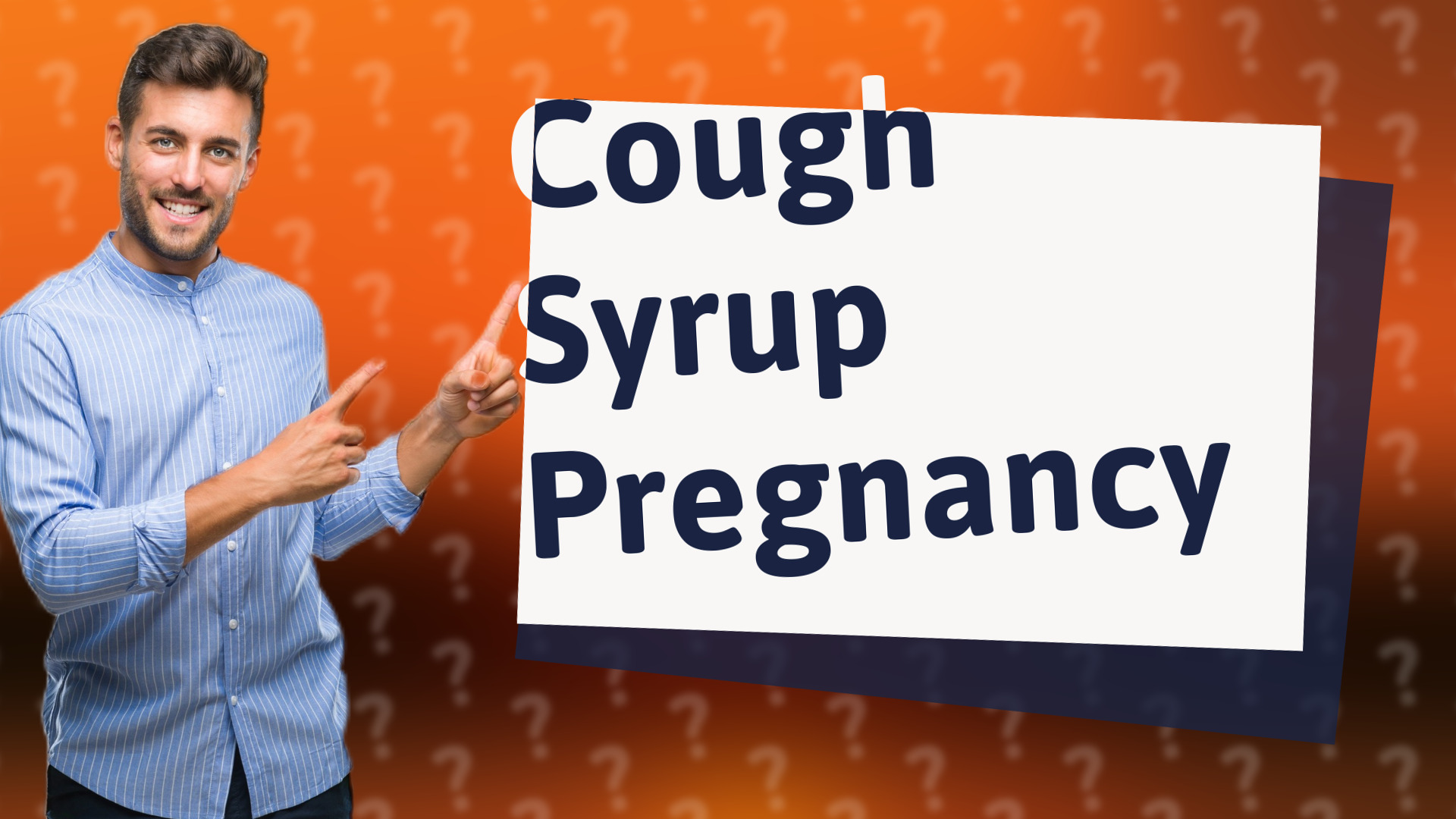 Cough Syrup Pregnancy