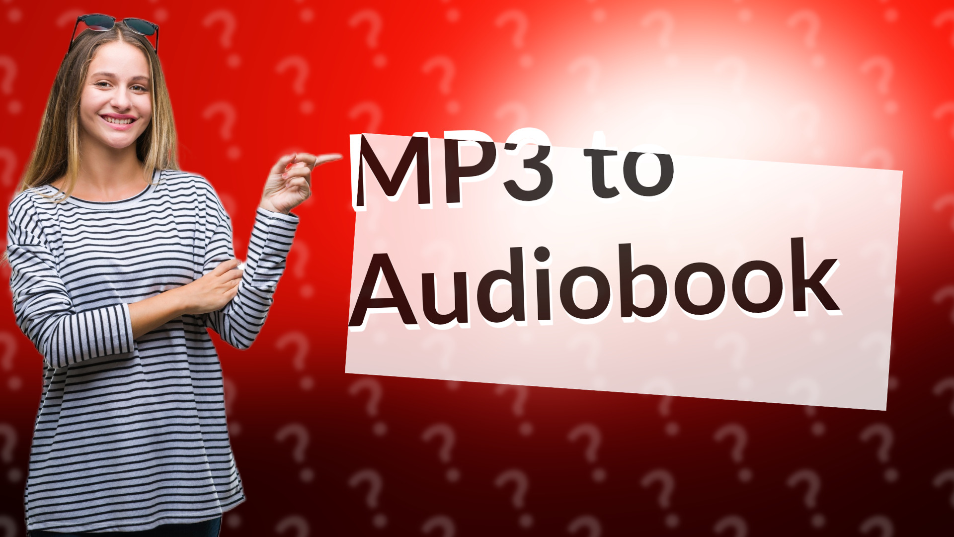 MP3 to Audiobook