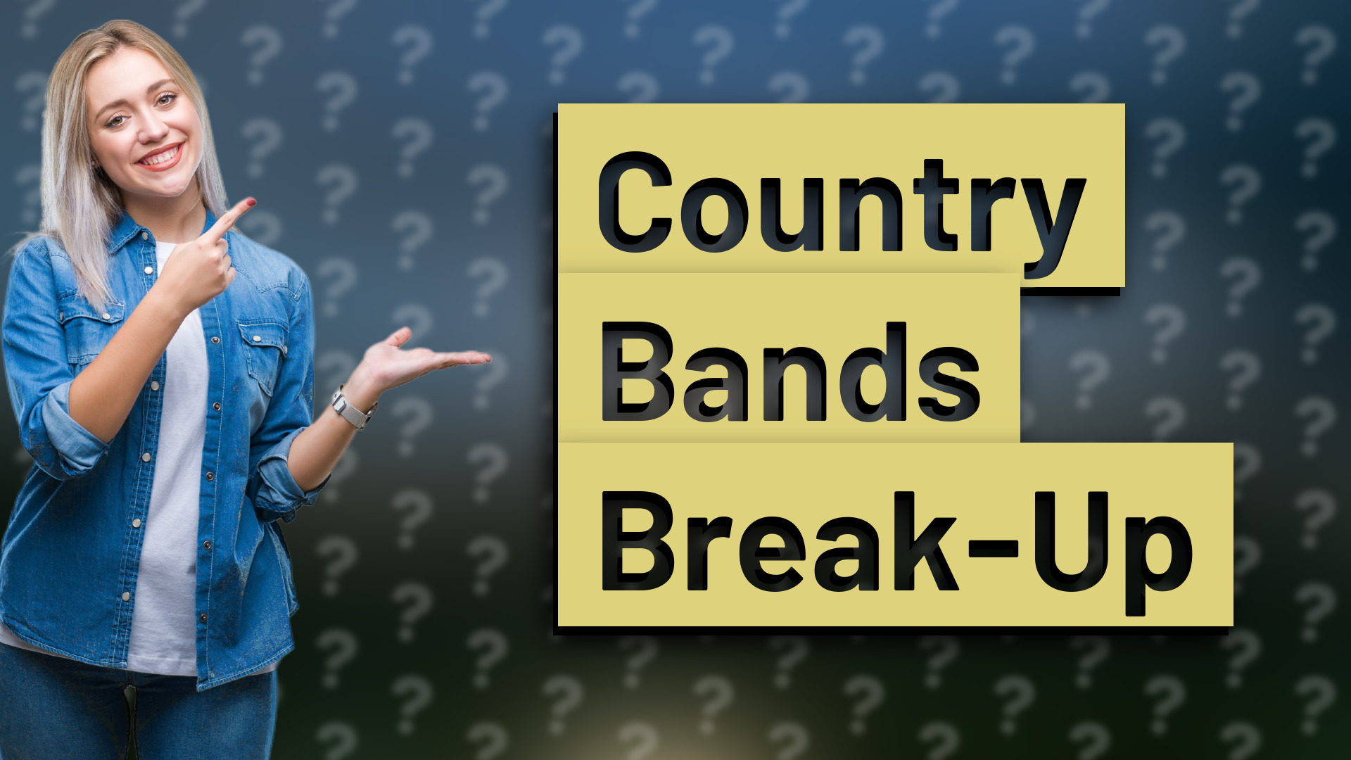 Country Bands Break-Up