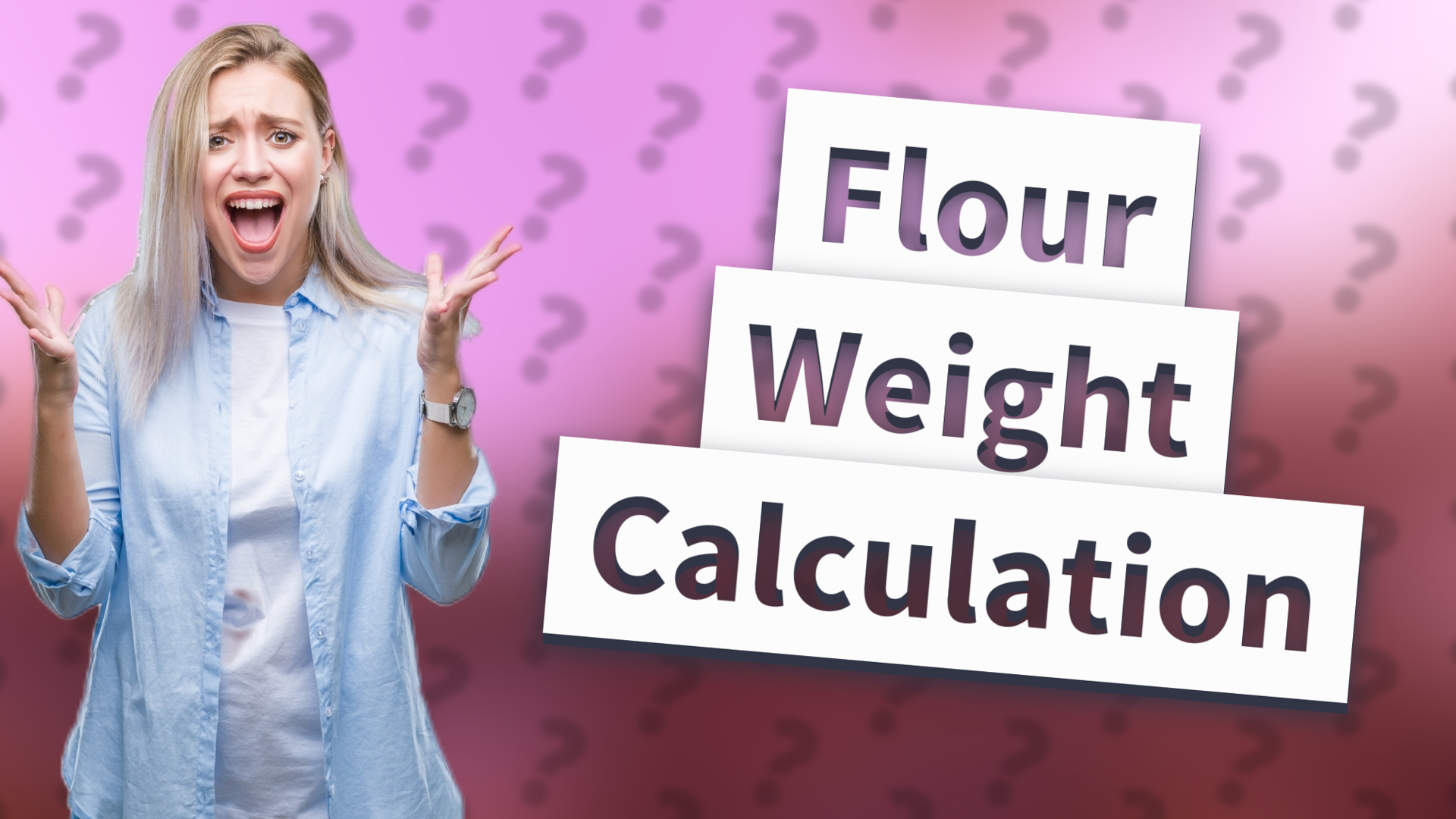 Flour Weight Calculation