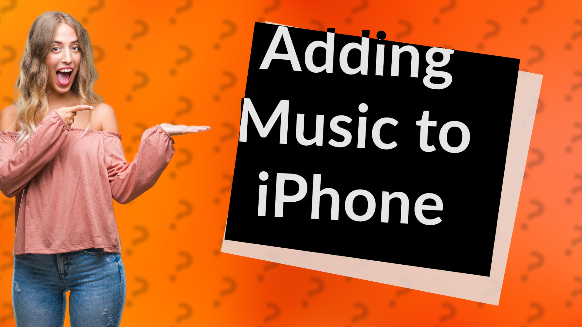 Adding Music to iPhone