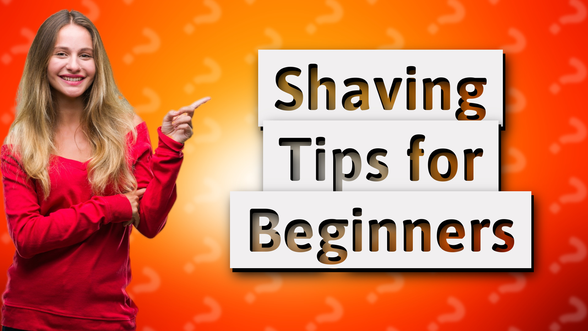 Shaving Tips for Beginners