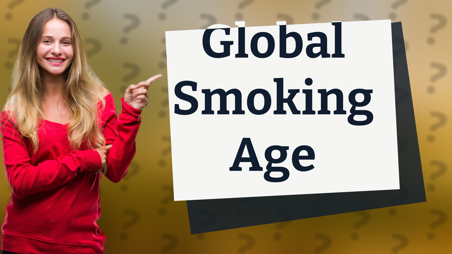 Global Smoking Age