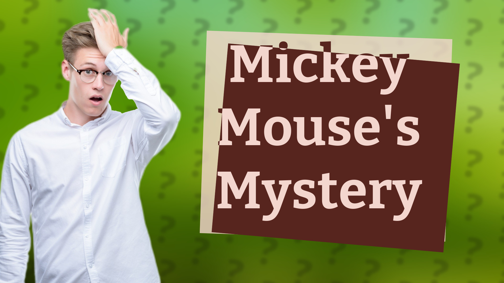 Mickey Mouse's Mystery