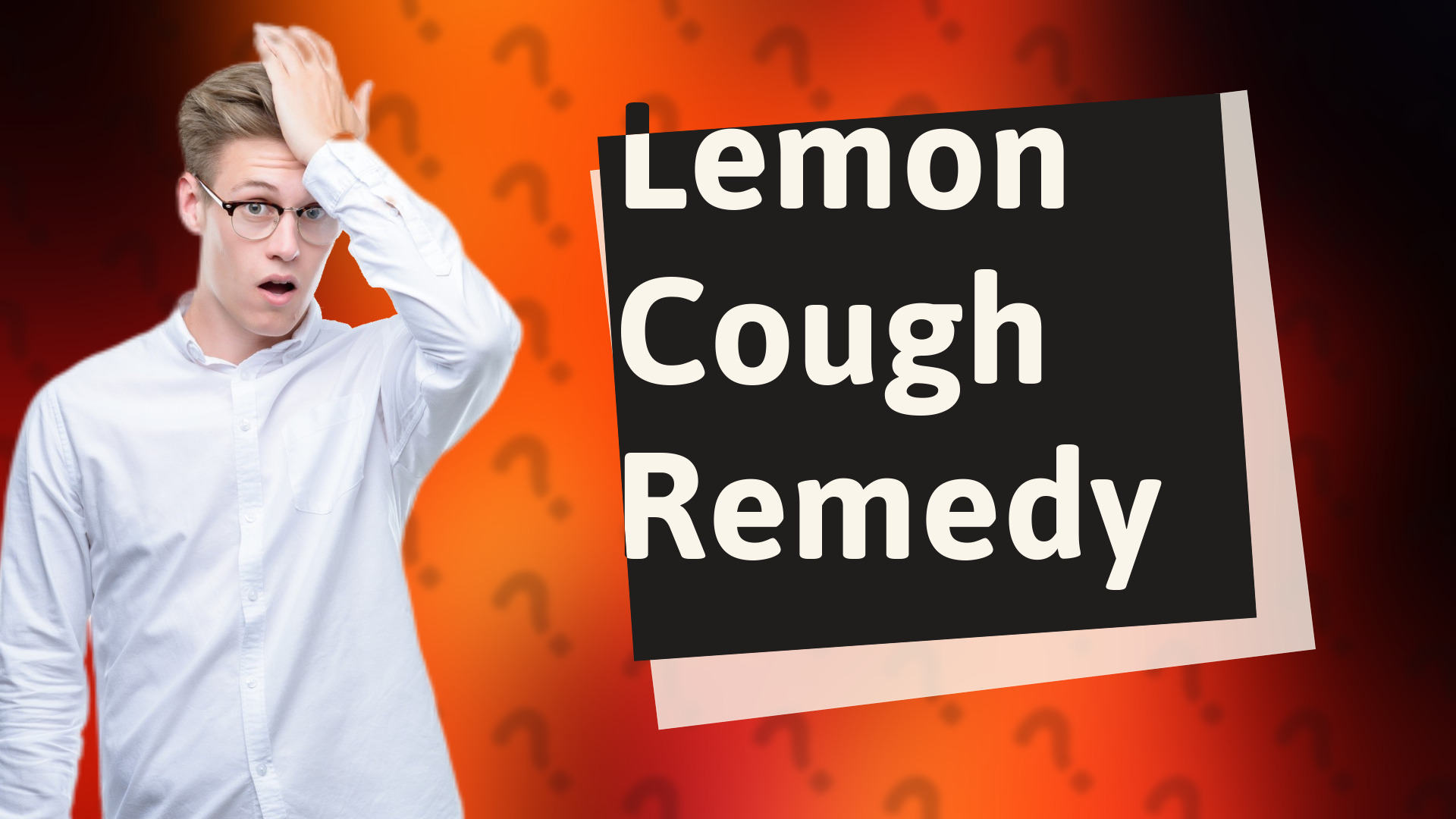 Lemon Cough Remedy