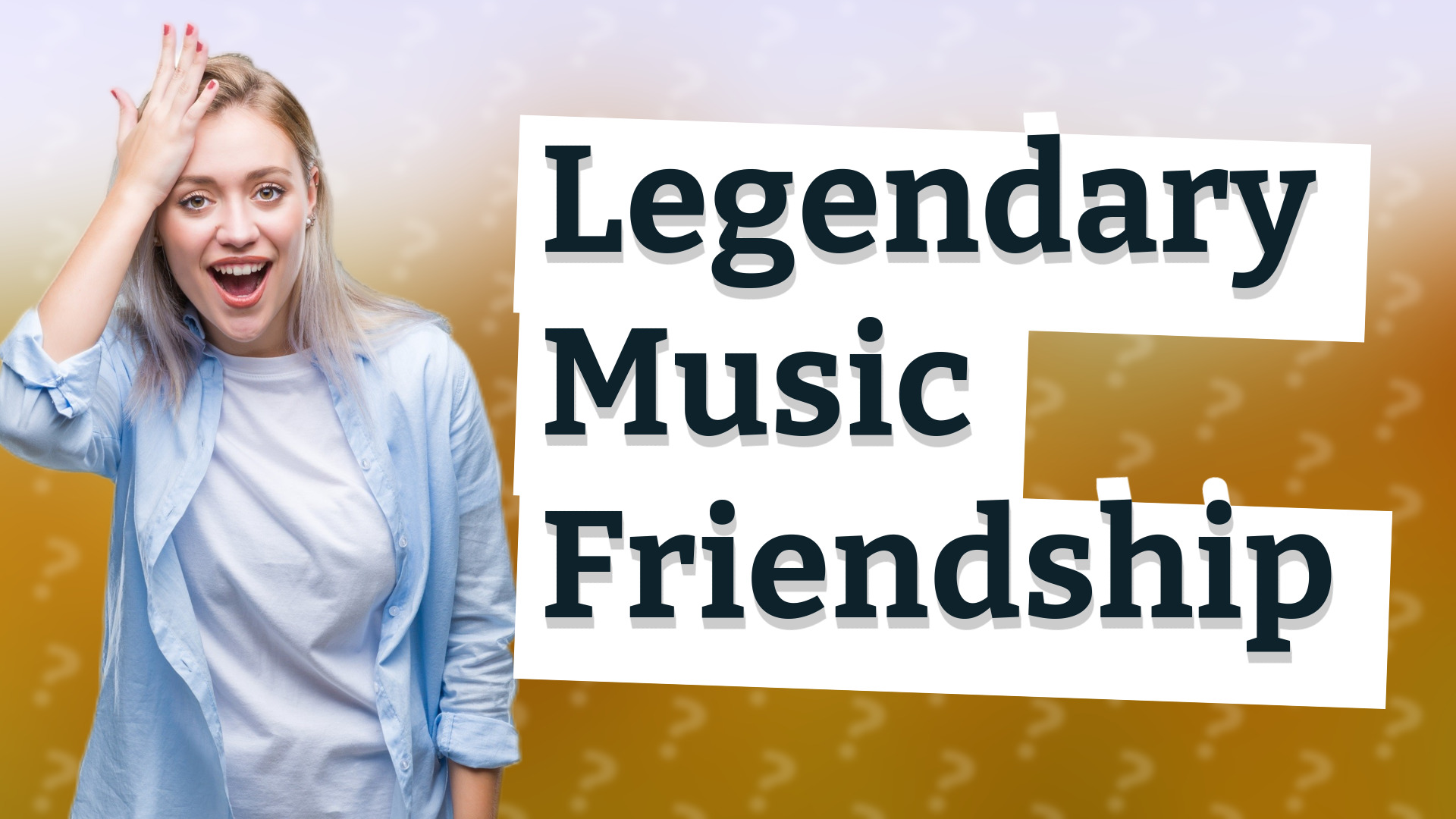 Legendary Music Friendship