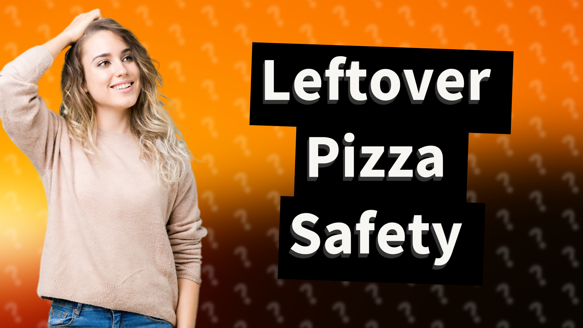 Leftover Pizza Safety