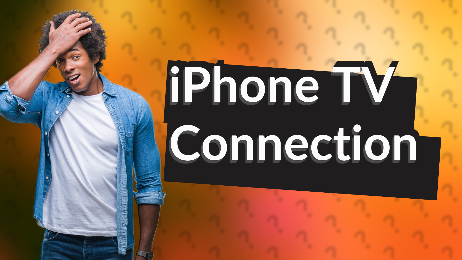 iPhone TV Connection