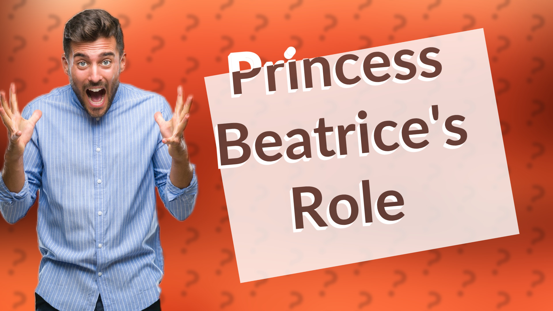 Princess Beatrice's Role