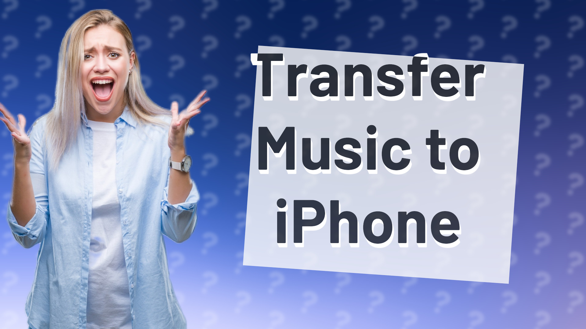 Transfer Music to iPhone