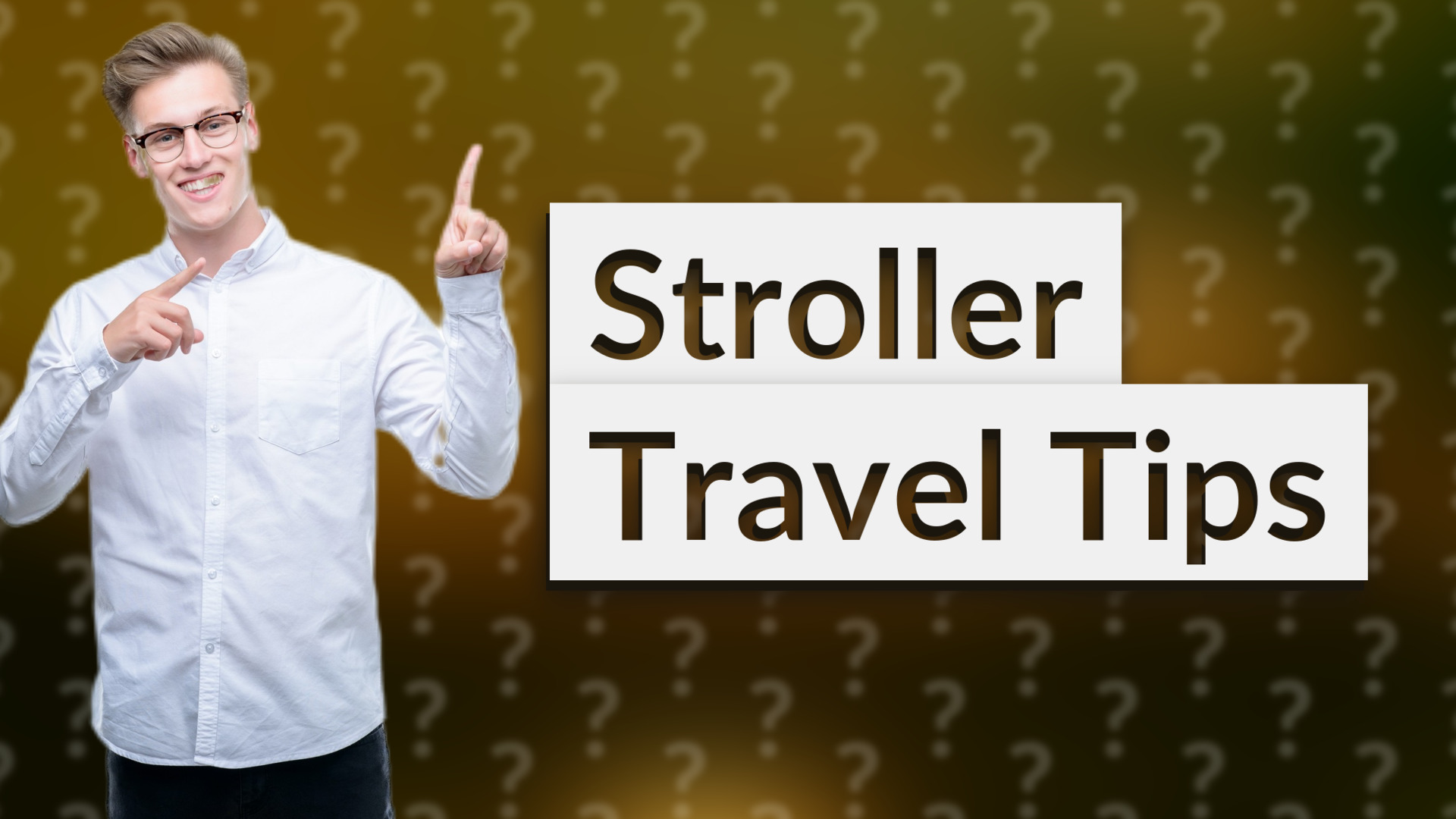 Stroller Travel Tips