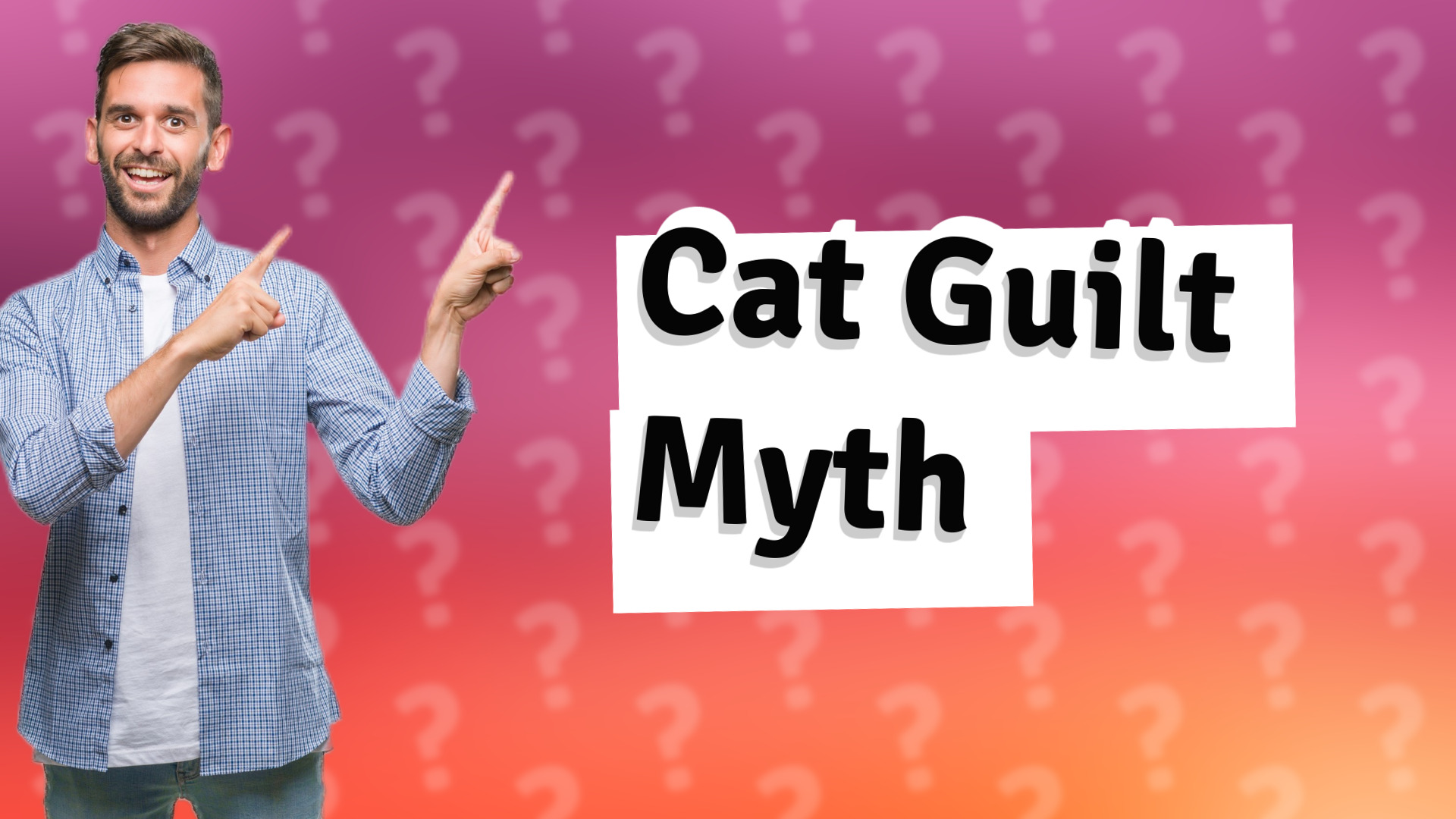 Cat Guilt Myth