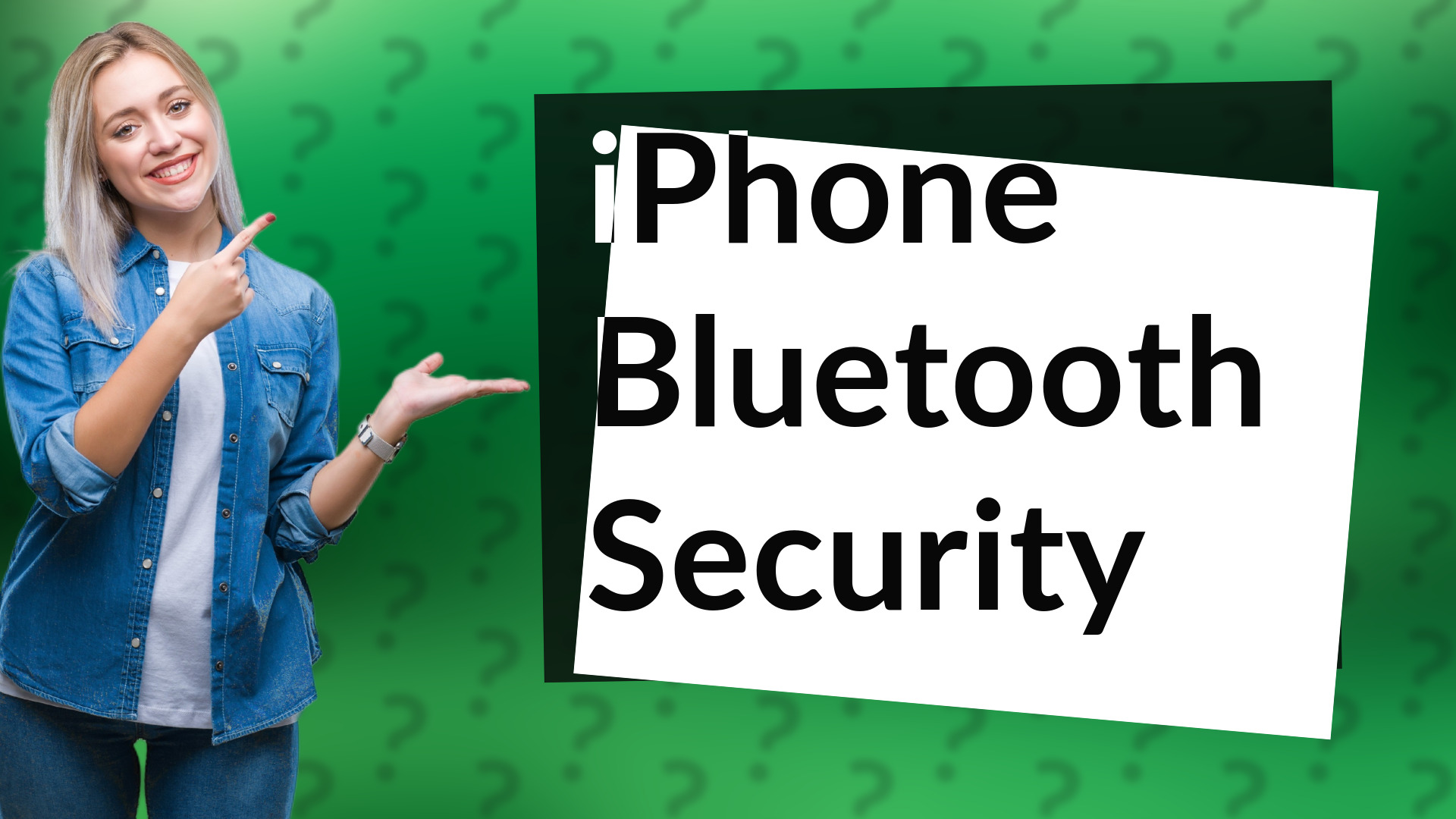 iPhone Bluetooth Security